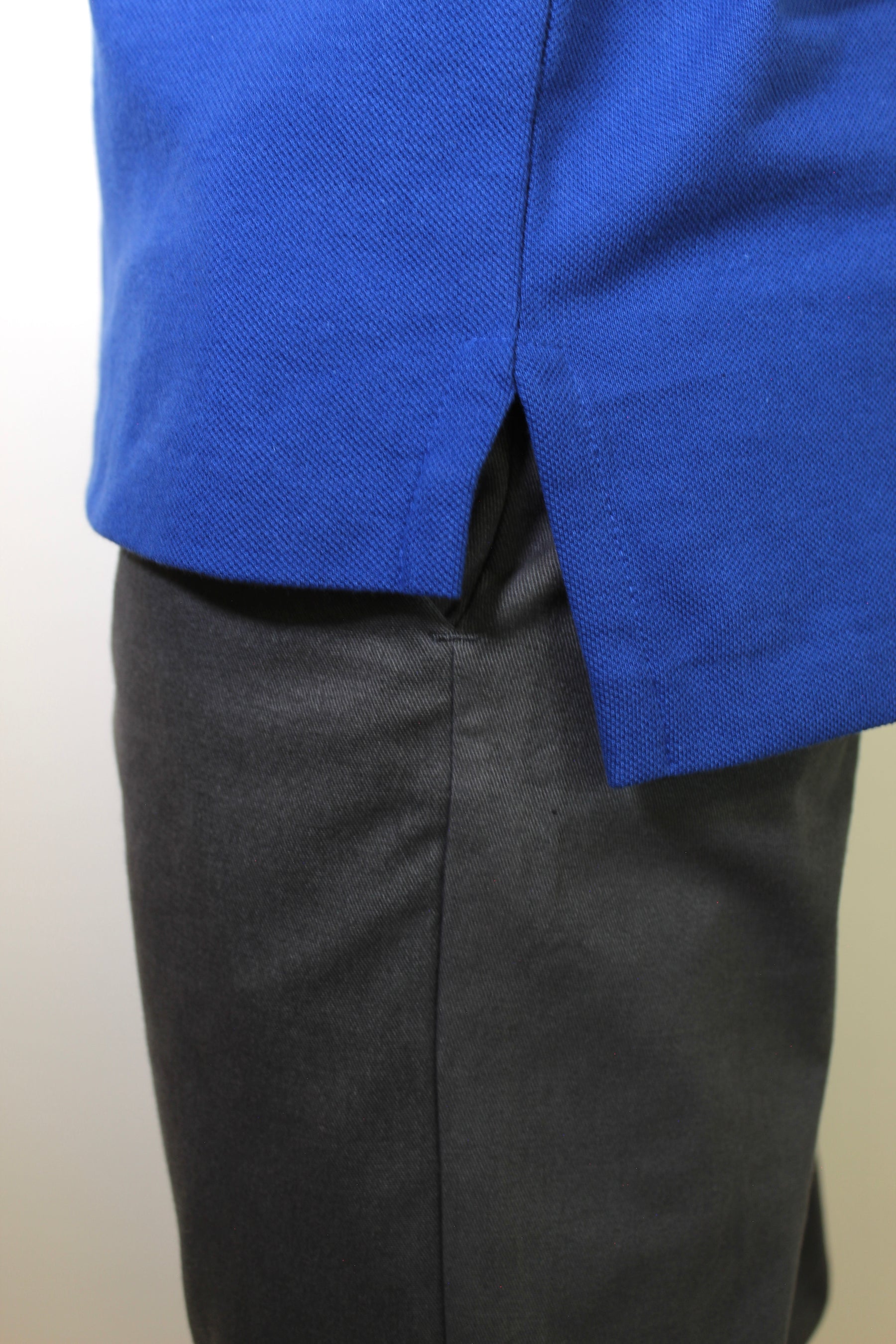 Camisa Gola Polo RL - Azul Royal Small Pony Vermelho
