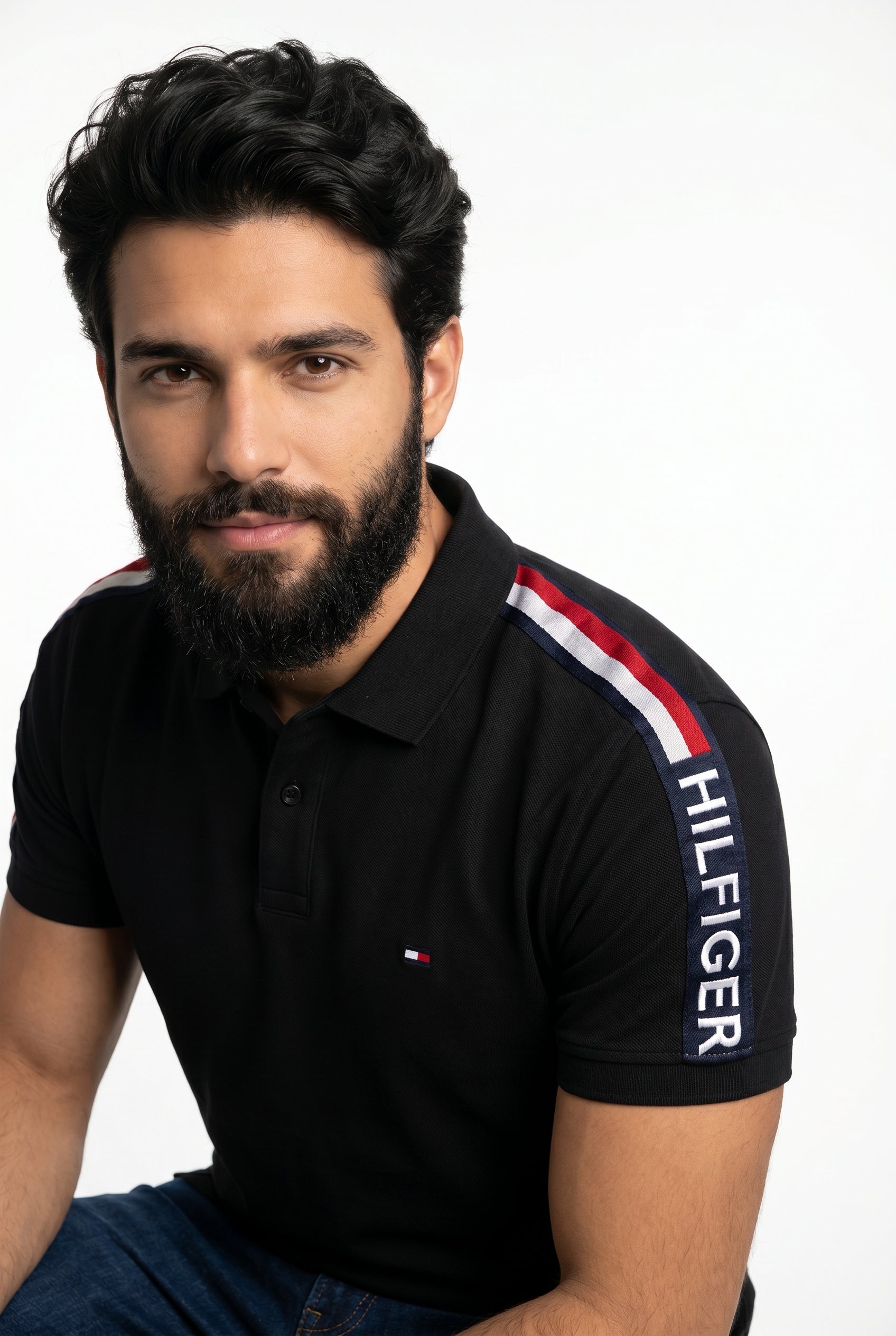 Combo 03 Camisas Gola Polo TH Legacy Stripe