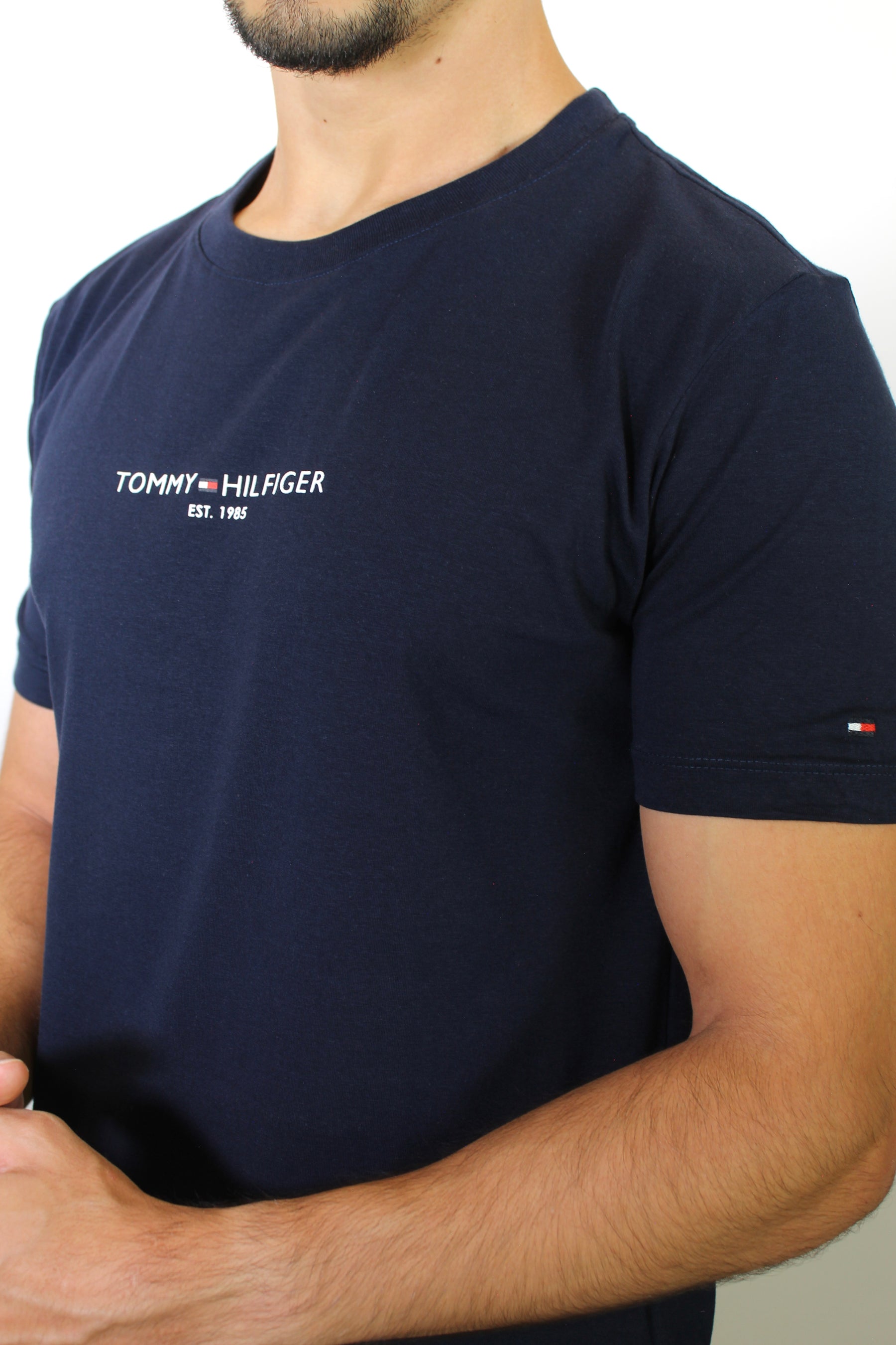 Camiseta TH Minimal Est. 1985 Logo - Azul Marinho