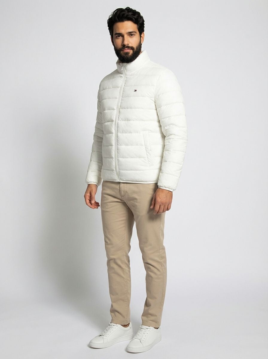 Jaqueta Puffer TH Cold Weather - Branca