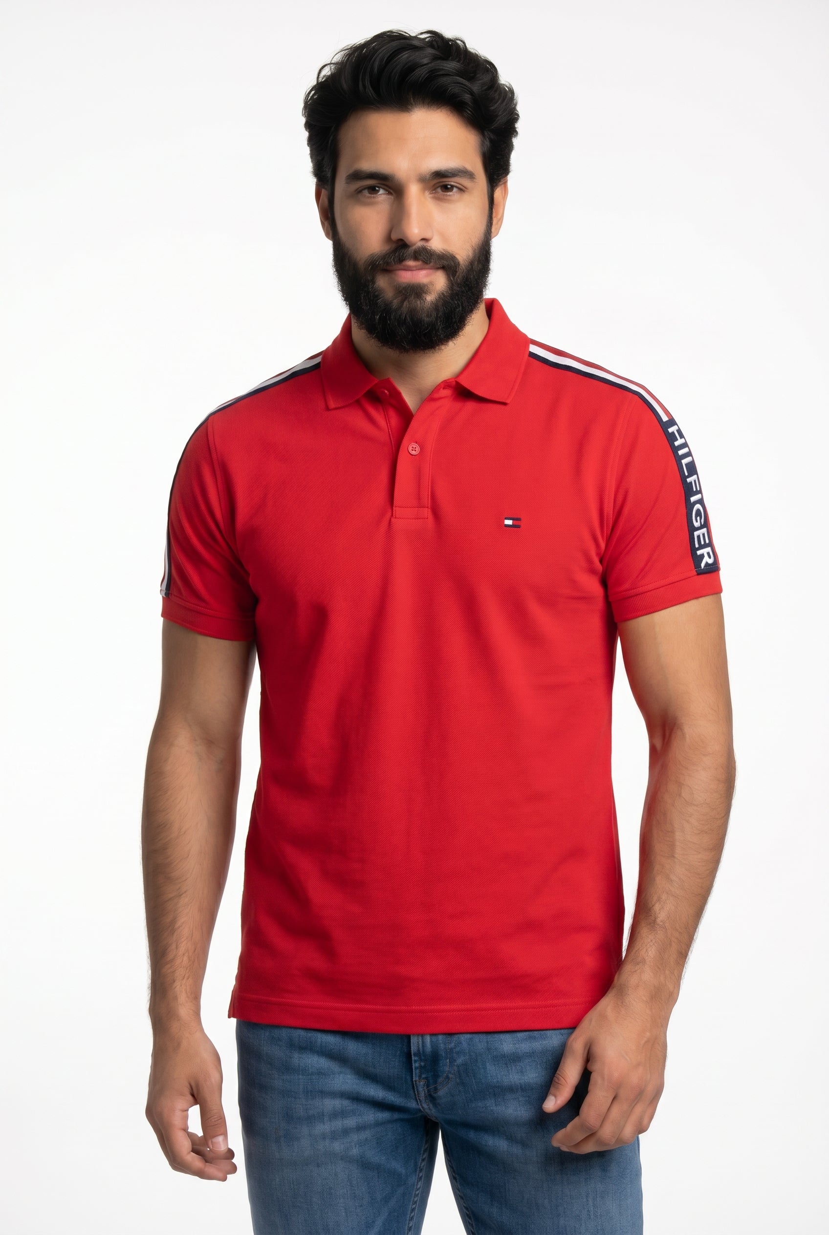 Combo 03 Camisas Gola Polo TH Legacy Stripe