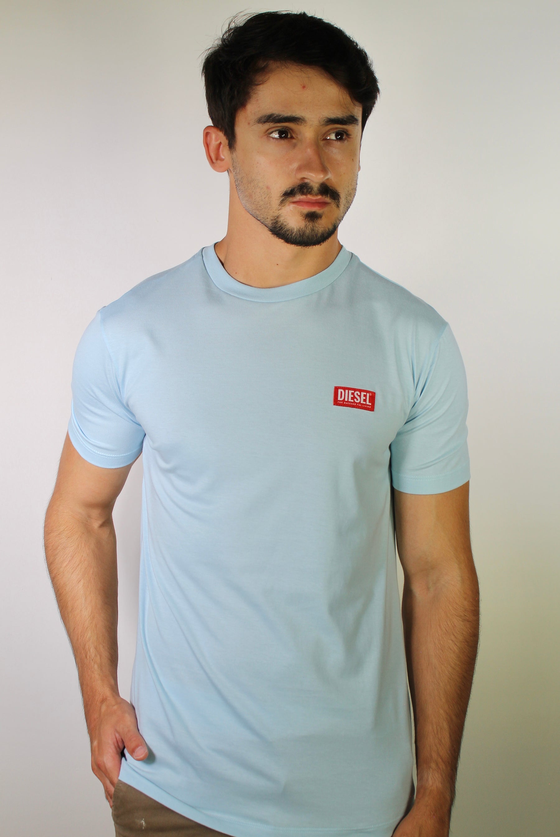 Camiseta DSL Signature Tag - Azul Bebê