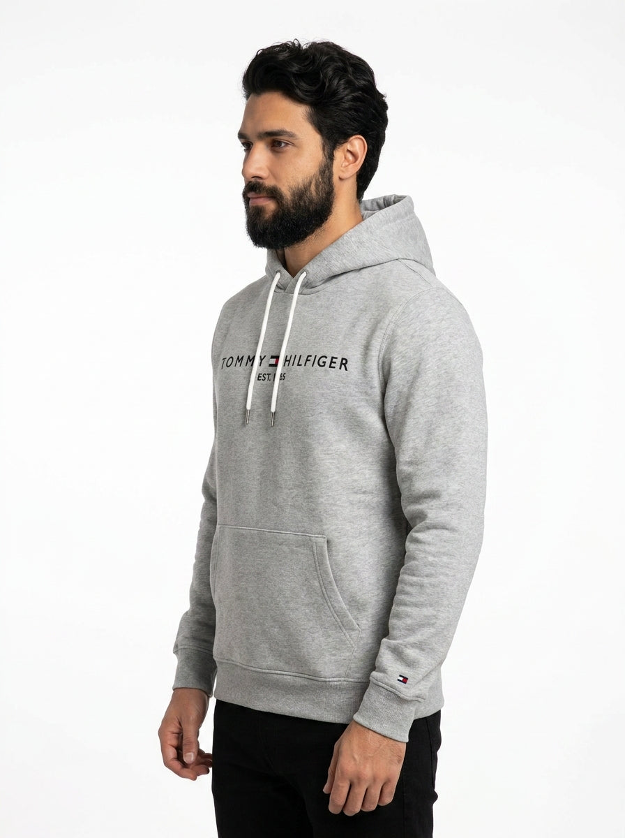Moletom TH Est. 1986 Hoodie - Cinza