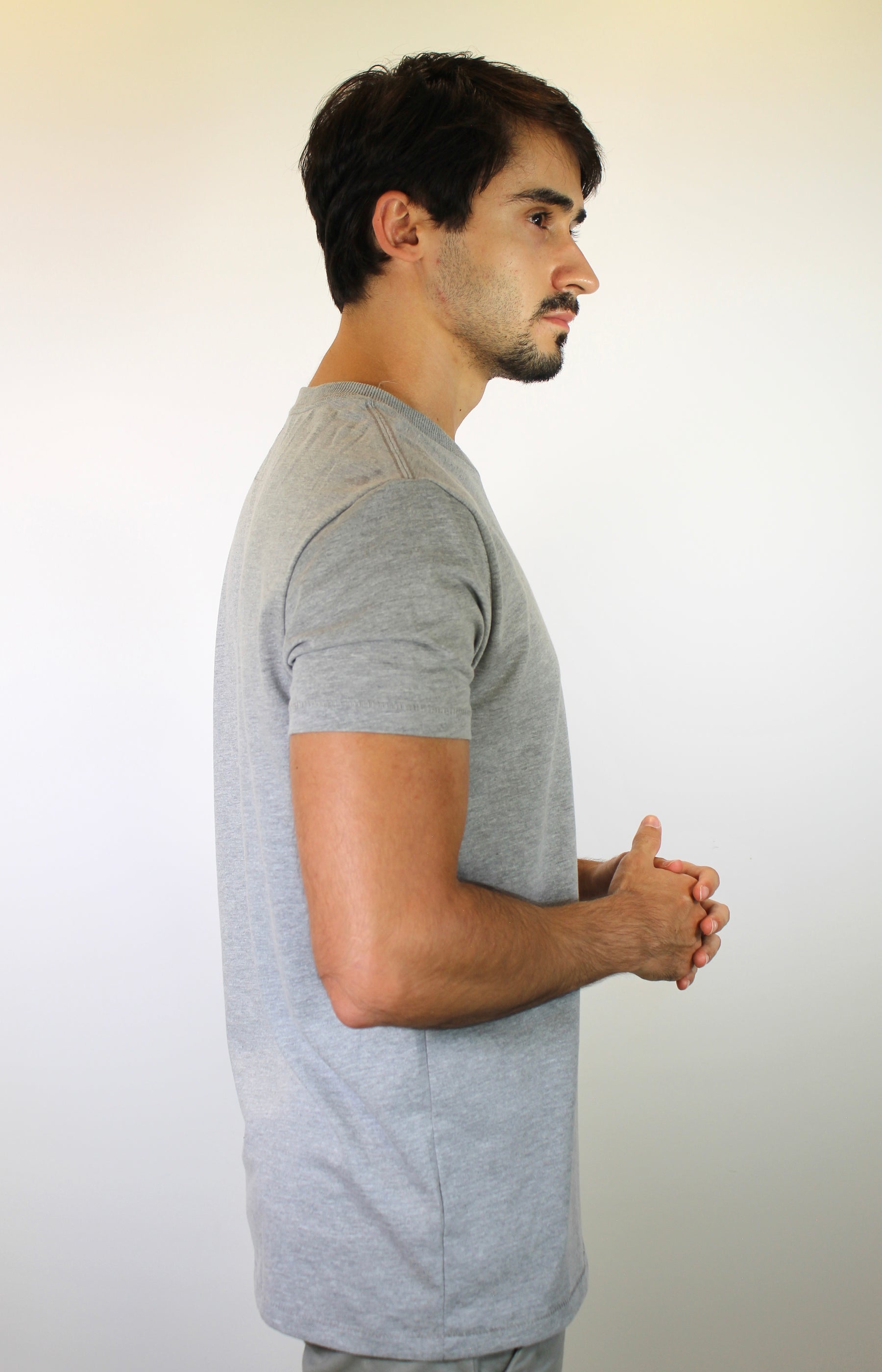 Camiseta Abercrombie Icon - Cinza