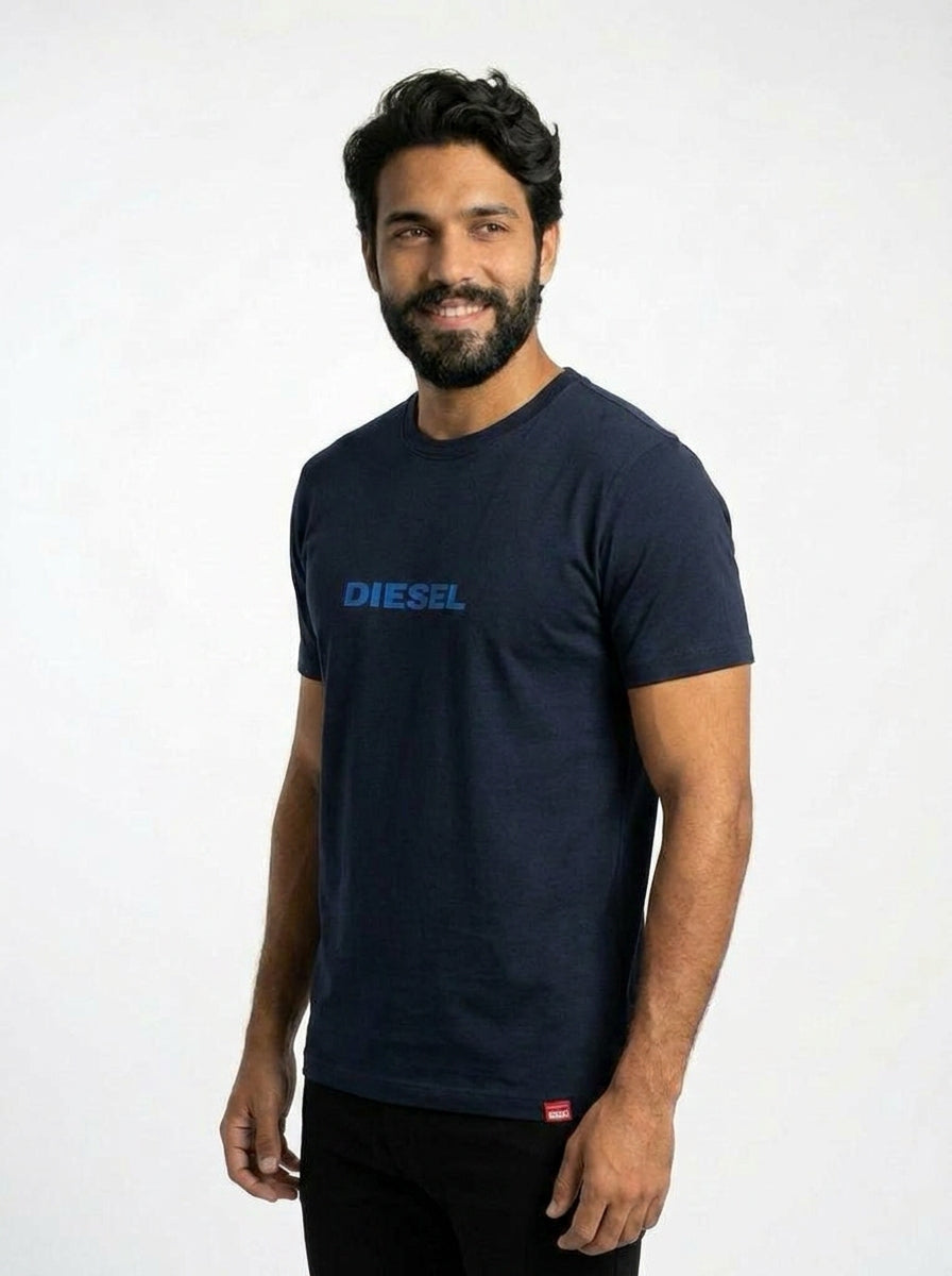 Camiseta DSL Bold Central Logo - Azul Marinho