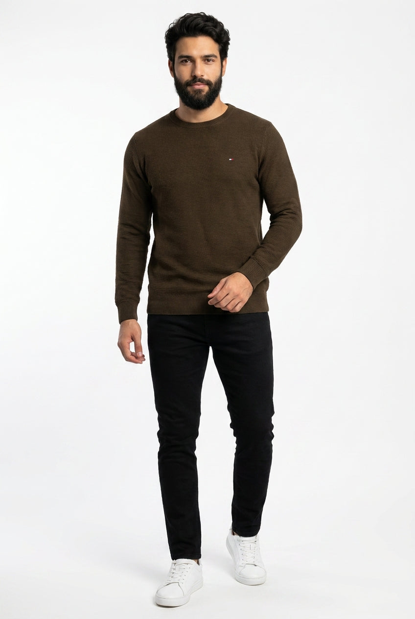 Camisa Long Sleeve TH Amalfi Core - Marrom