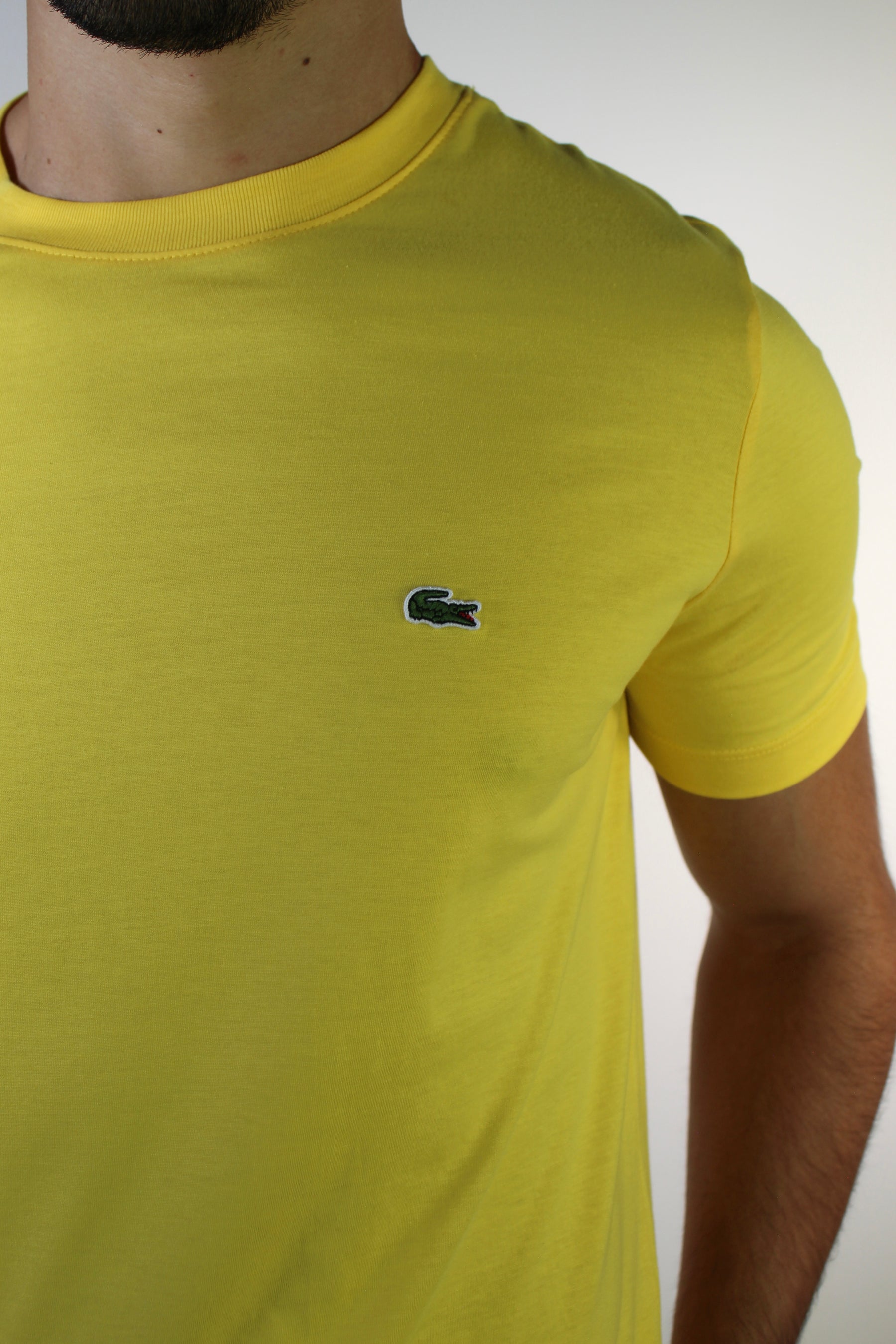 Camiseta Algodão Pima LCT - Amarela