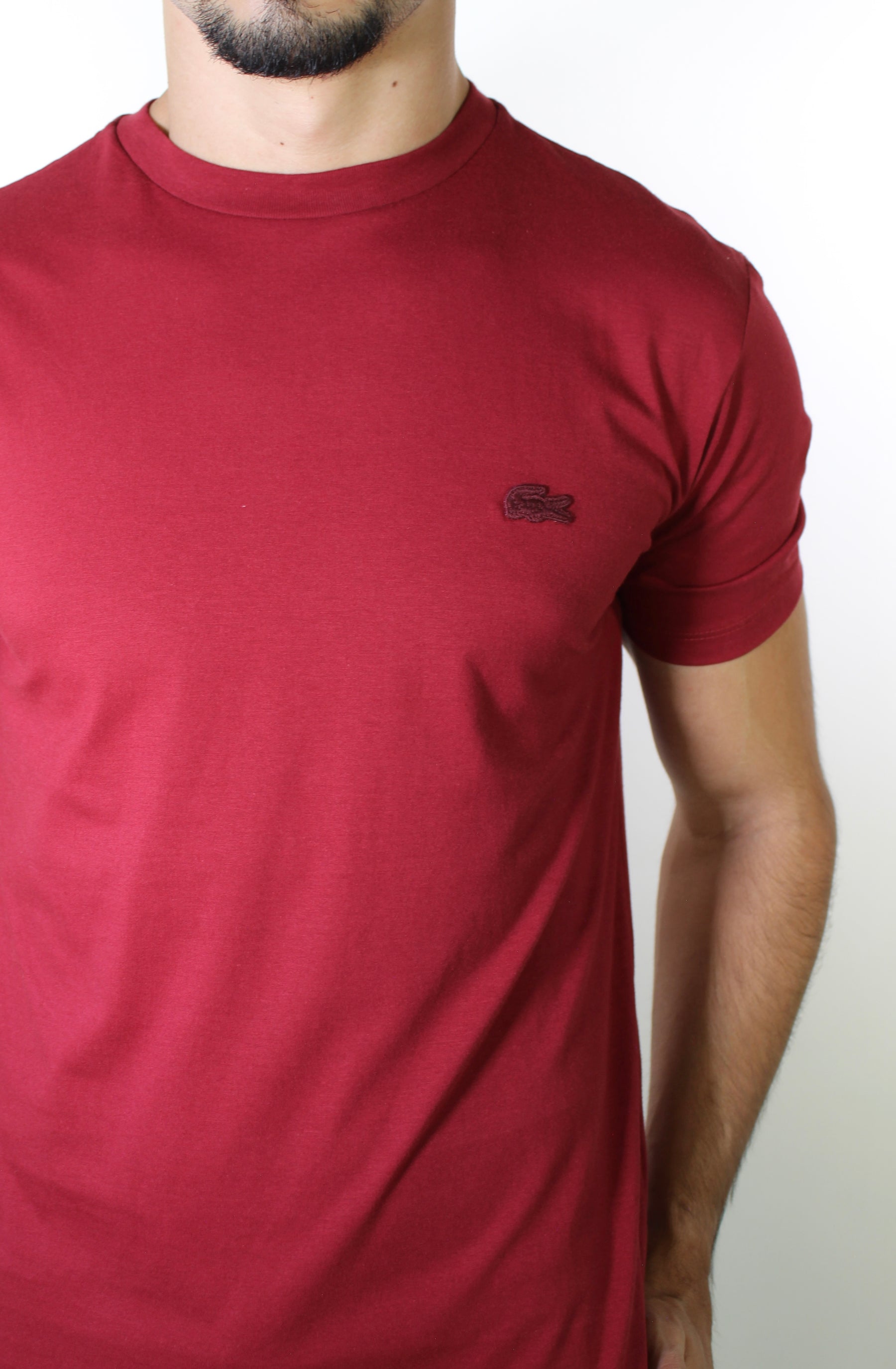 Camiseta LCT Monochrome Croc - Bordô