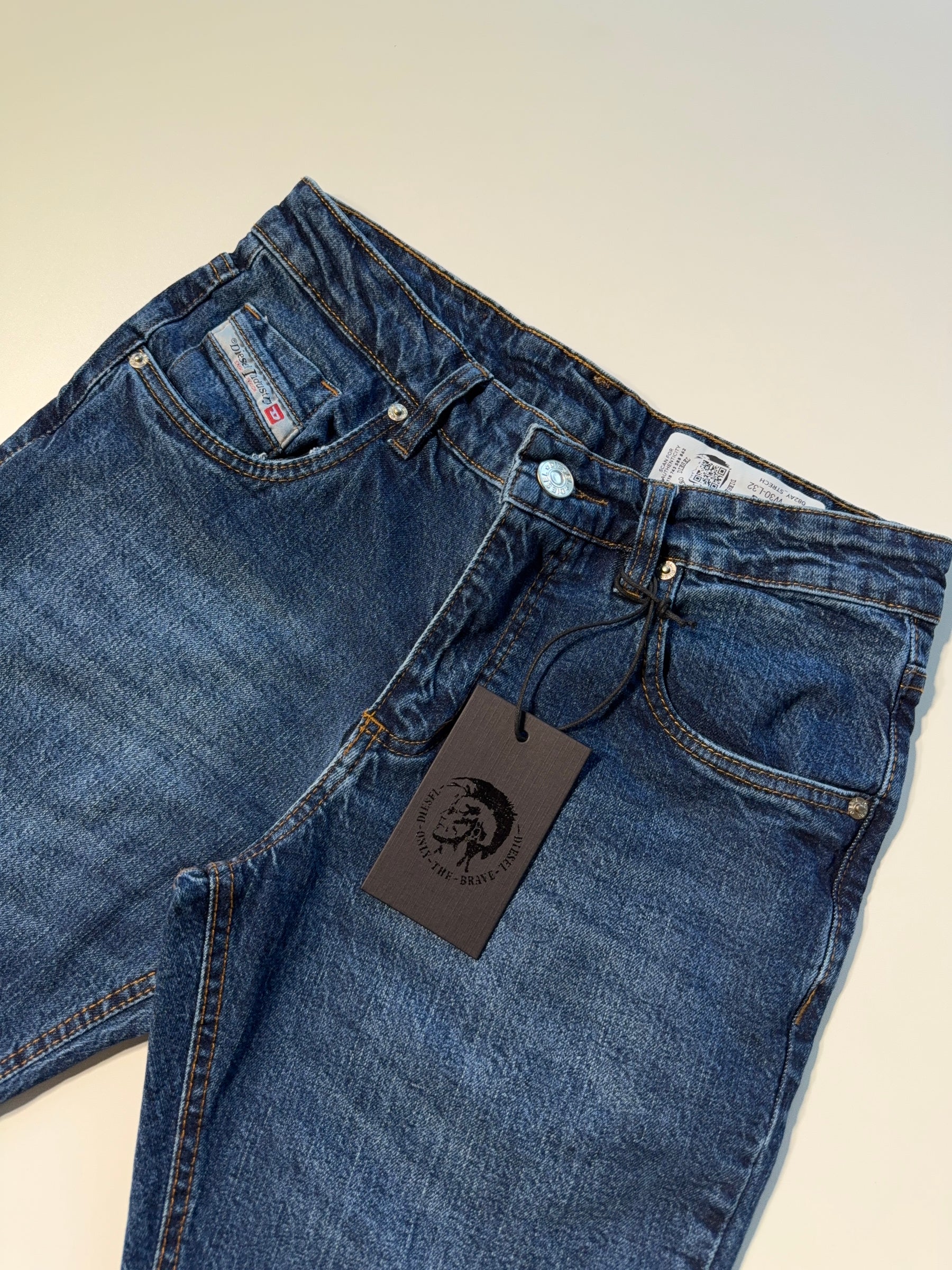 Calça Jeans DSL - Navy Urban Whiskers