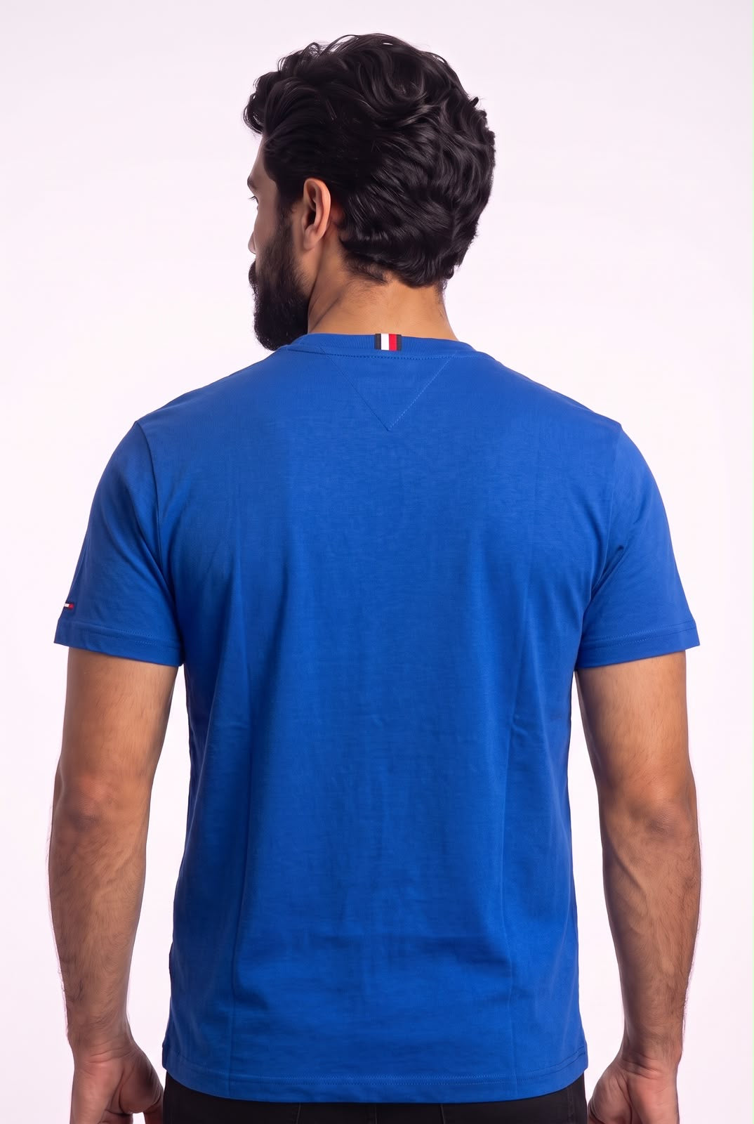 Camiseta TH Phuket Retro Type Logo - Azul Royal