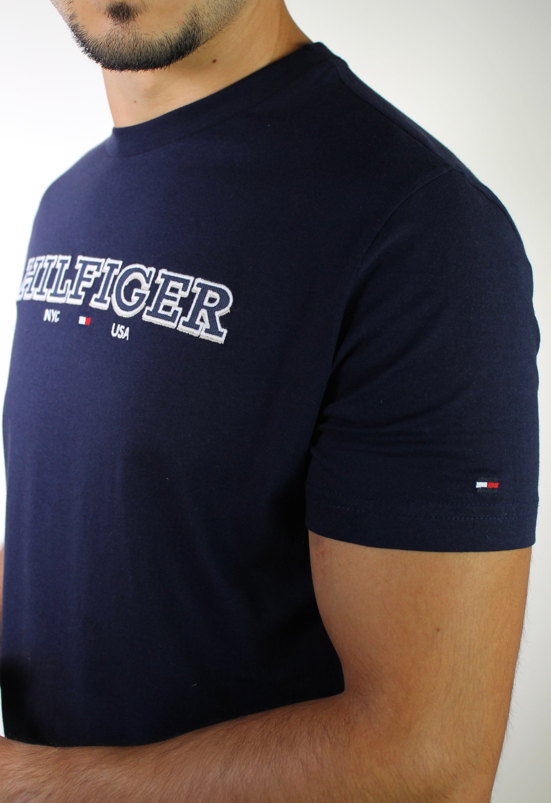 Camiseta TH Hilfiger NYC USA - Azul Marinho
