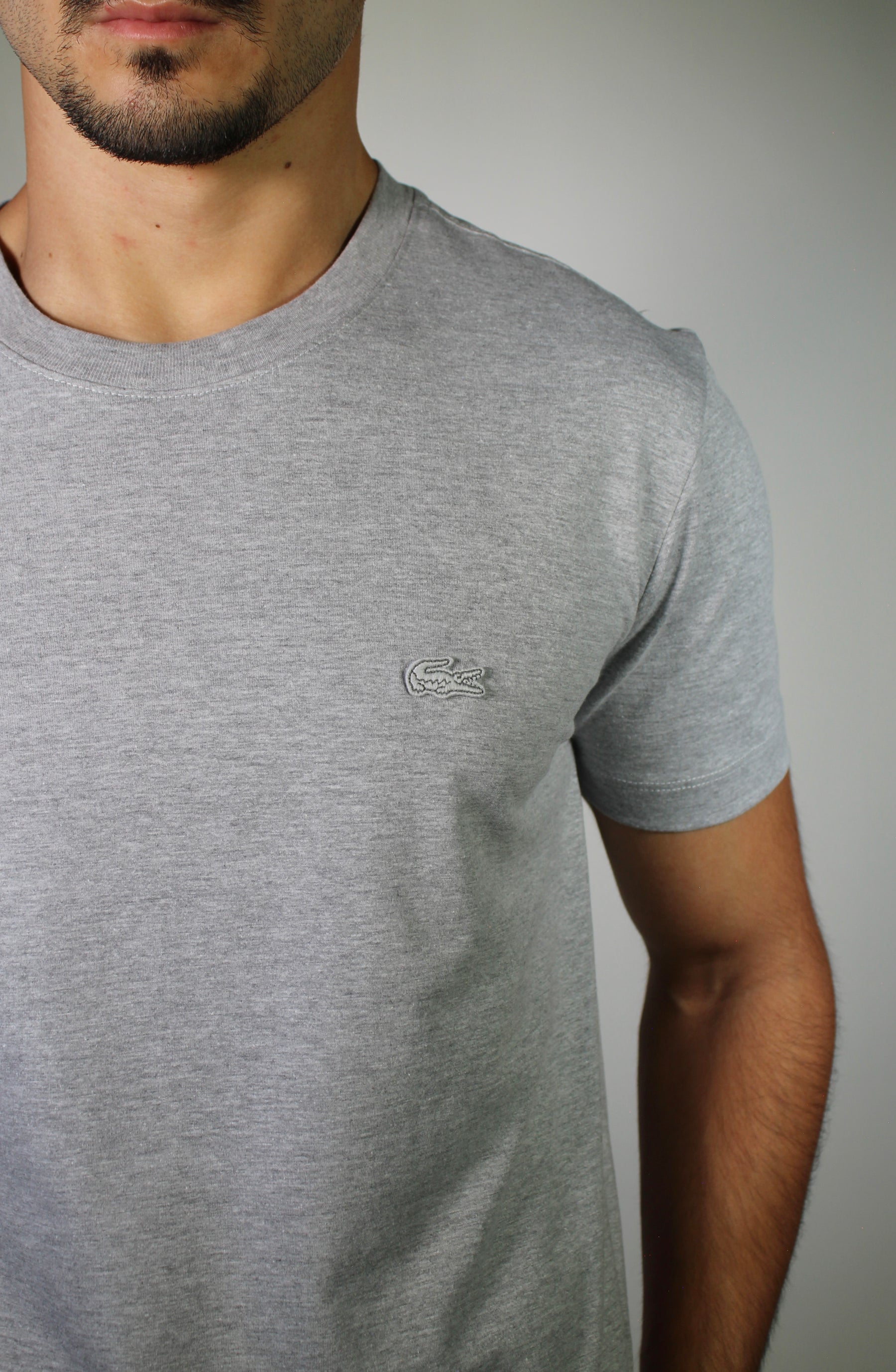 Camiseta LCT Monochrome Croc - Cinza