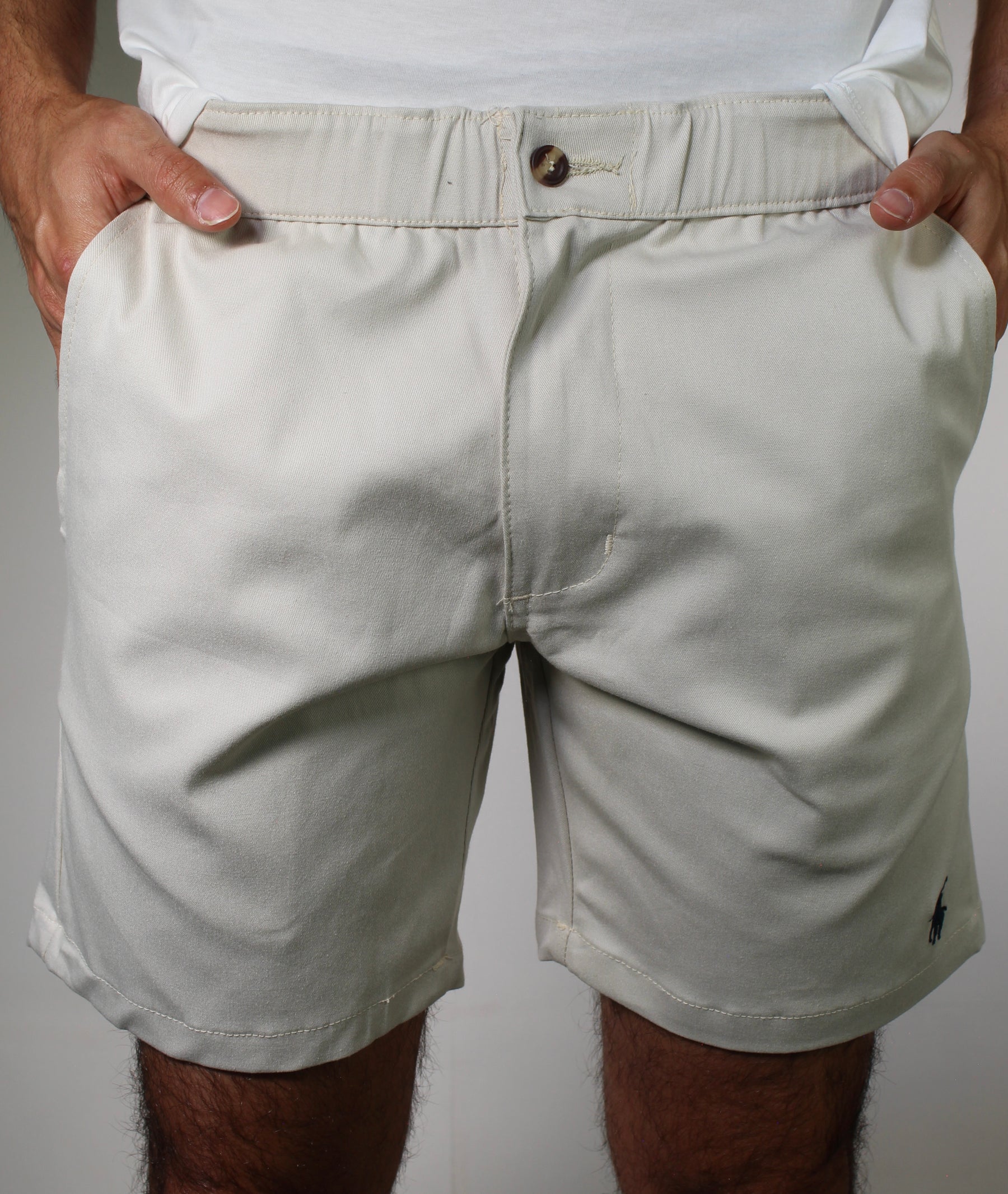 Short Sarja RL Riviera - Creme