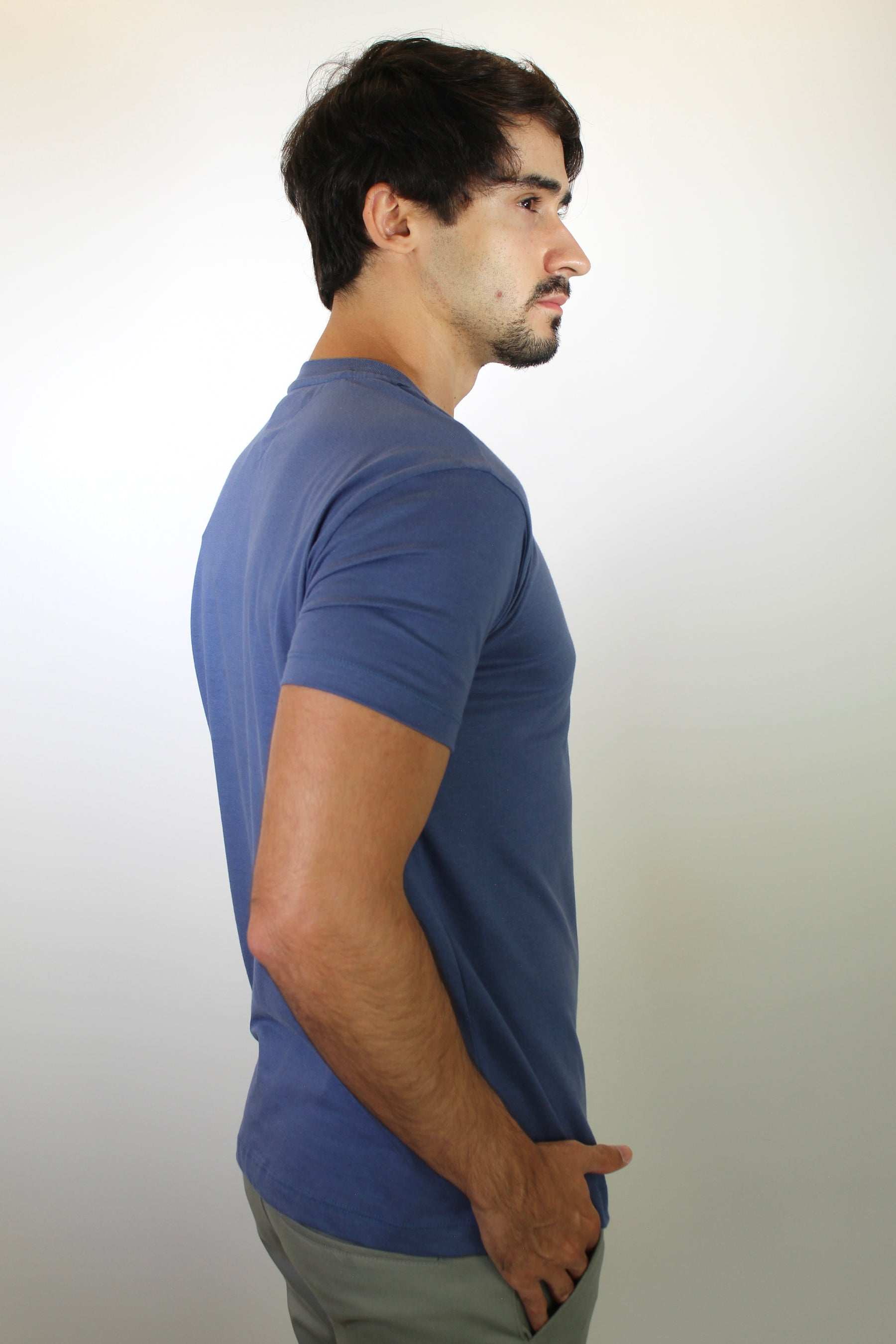 Camiseta TH College Style Est. 1985 Logo - Azul Acero