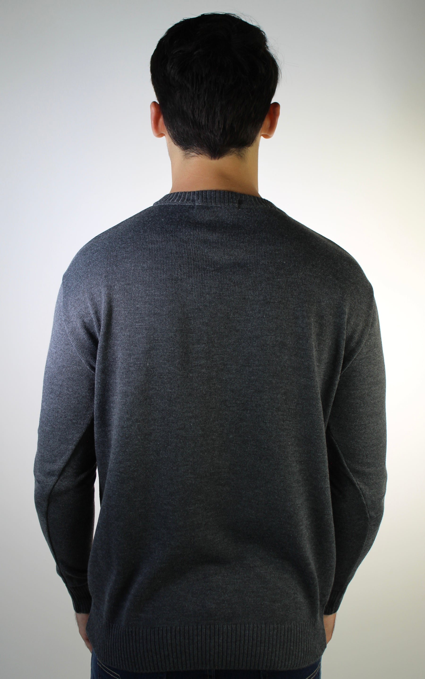 Suéter Masculino TH - Chumbo Mescla