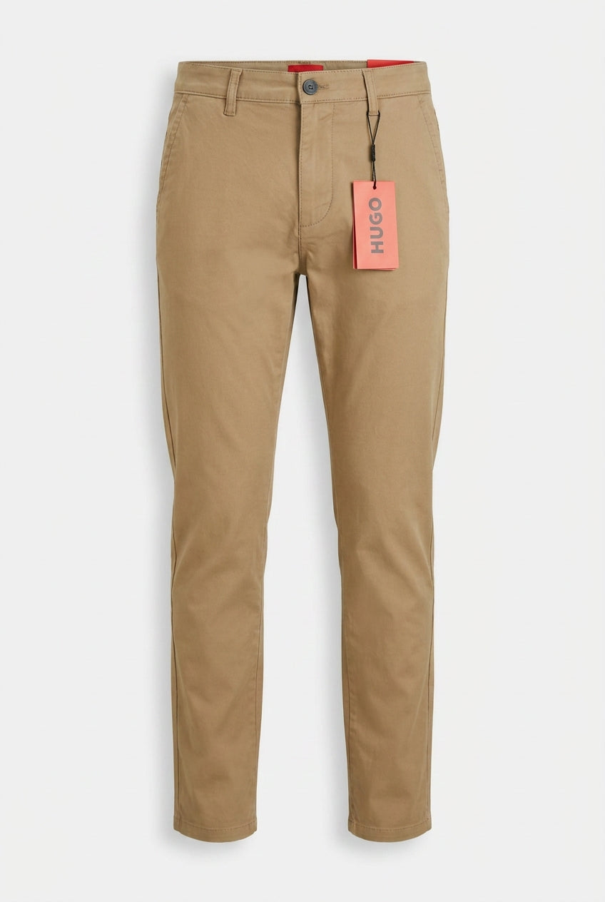 Calça Sarja Hugo Heritage - Cáqui