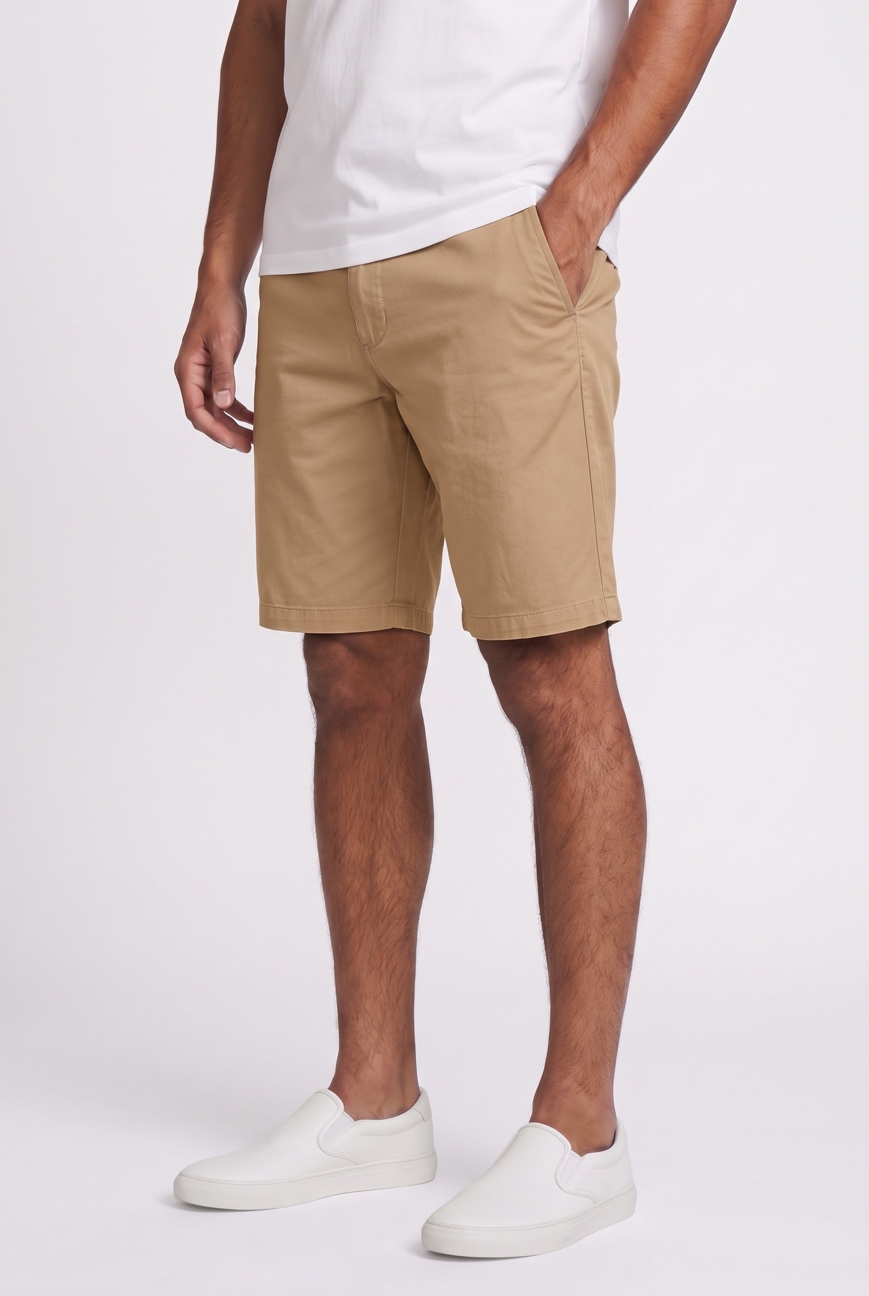 Bermuda Nobre Men Genova Sartorial - Cáqui