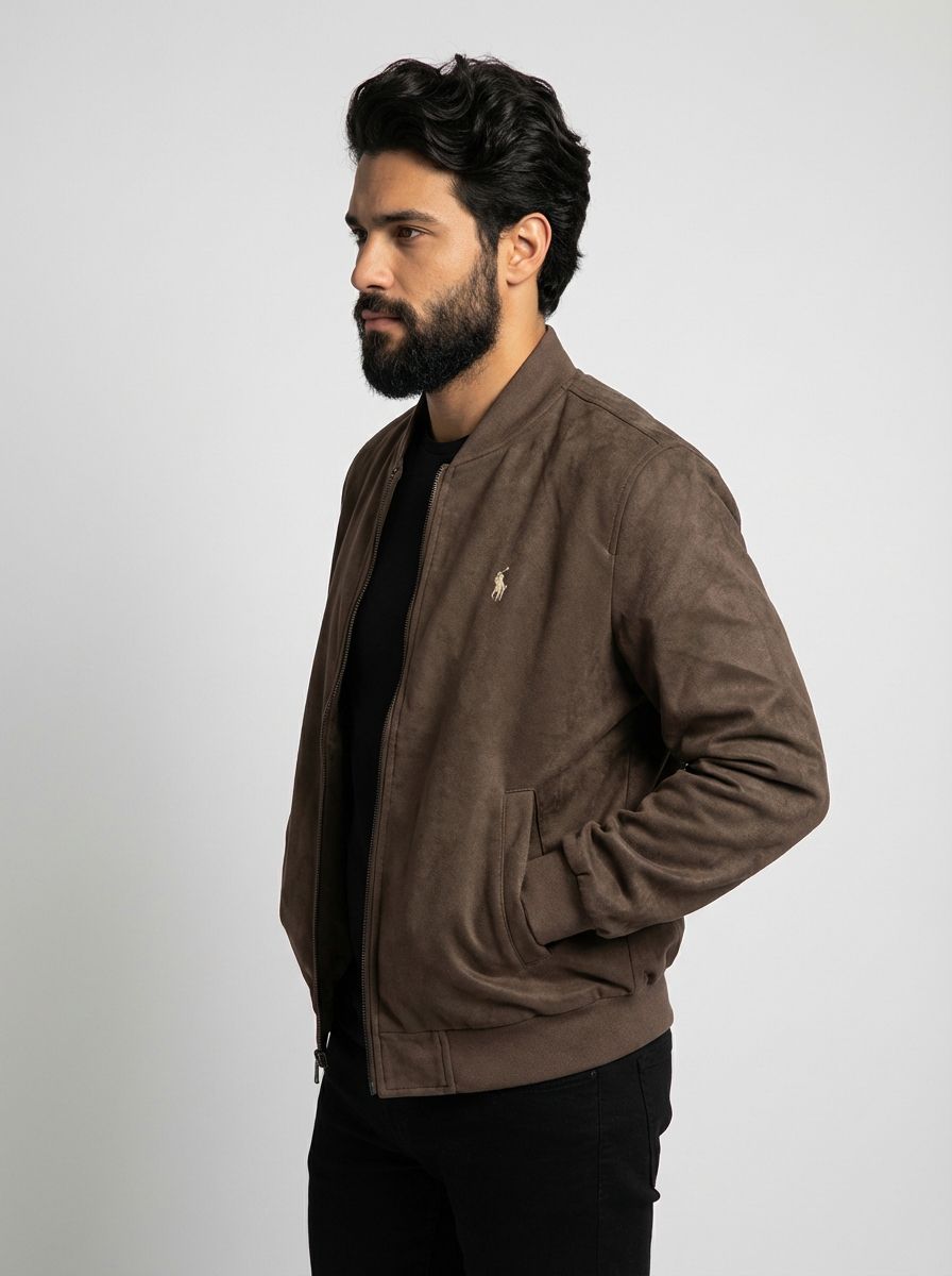 Jaqueta Suede RL Smart Modern Fit - Marrom