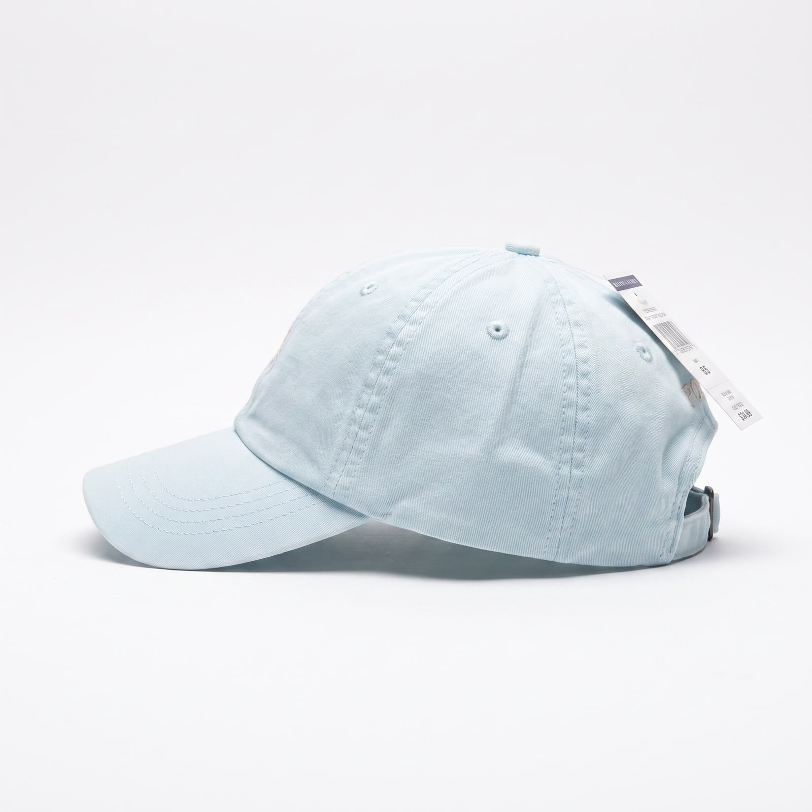 Boné Polo RL Classic - Azul Claro Small Pony Dourado