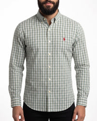 Camisa RL Manga Longa - Warwick Check Xadrez Verde