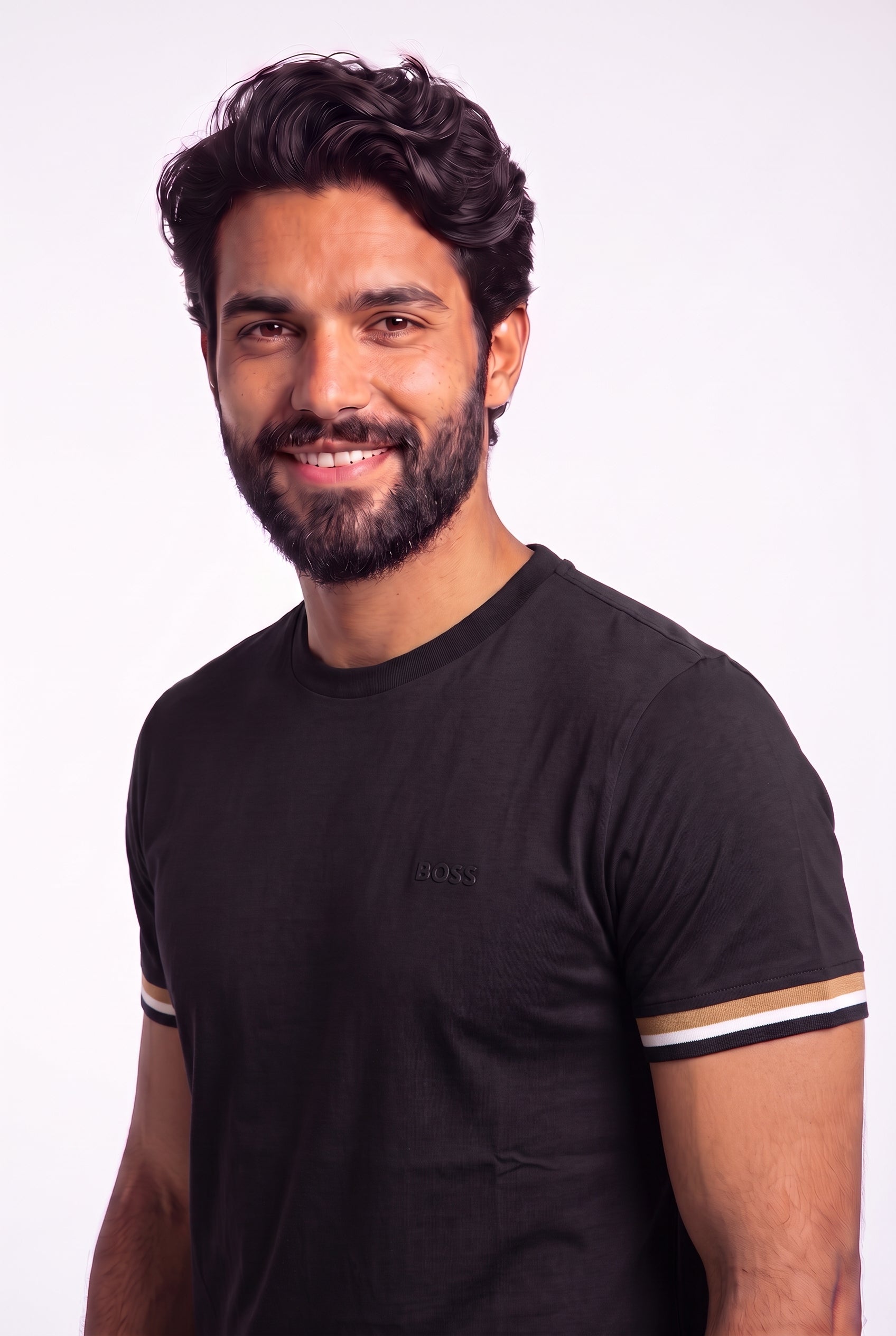 Camiseta Boss Tone Signature Line - Preta