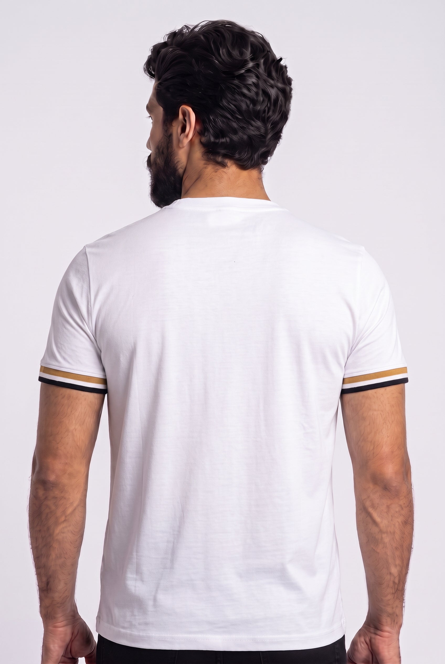 Camiseta Boss Tone Signature Line - Off White