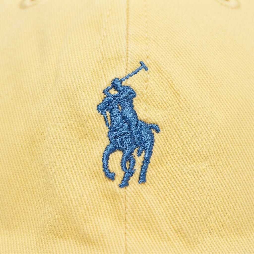 Boné Polo RL Classic - Amarelo Small Pony Azul Bebê