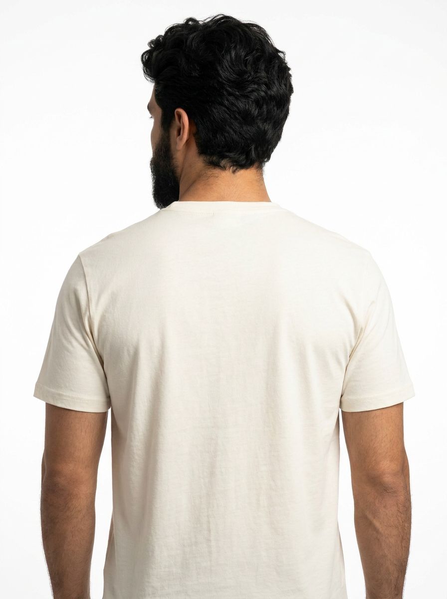 Camiseta CK Signature Script - Off White
