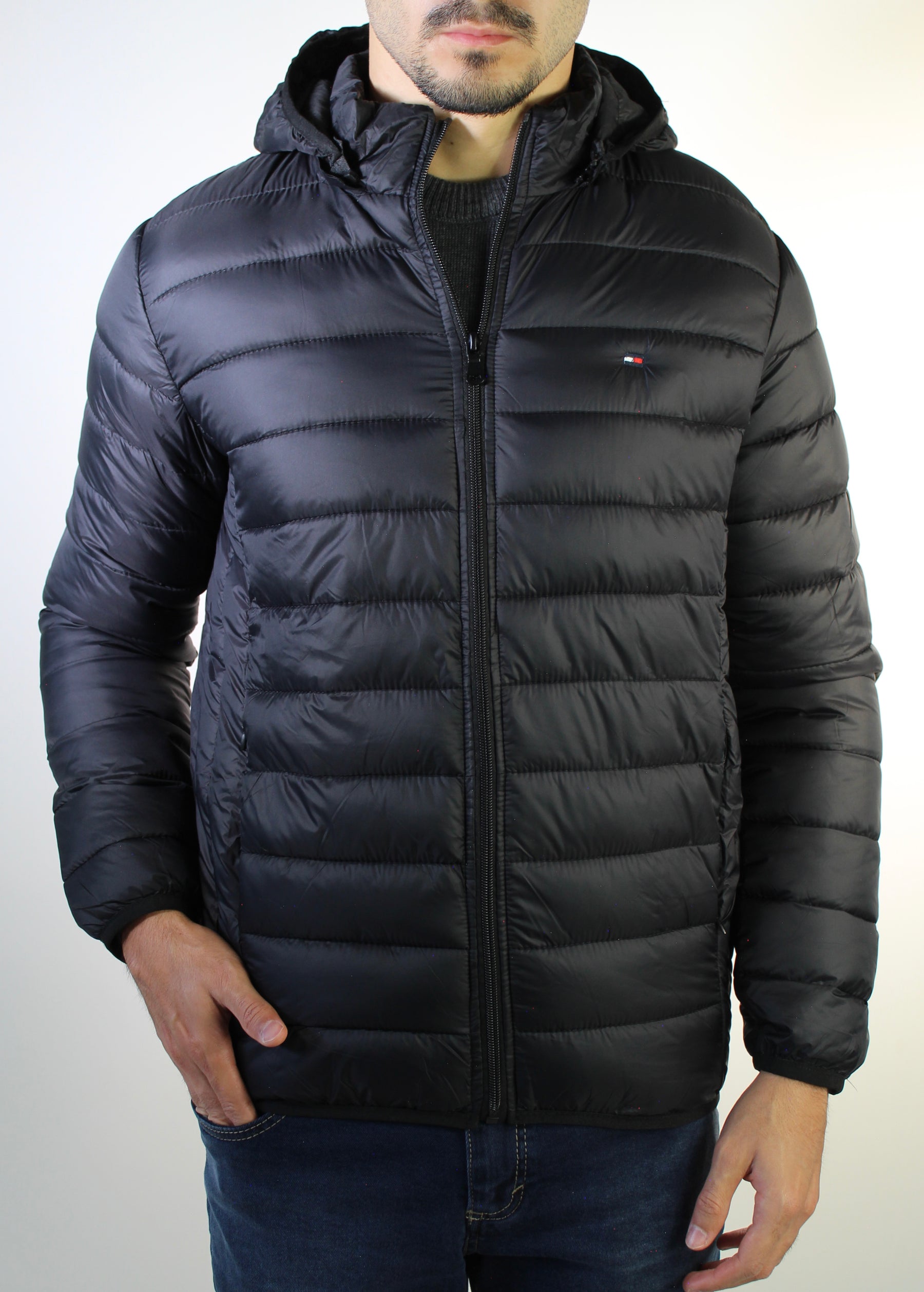 Jaqueta Puffer TH - Preta