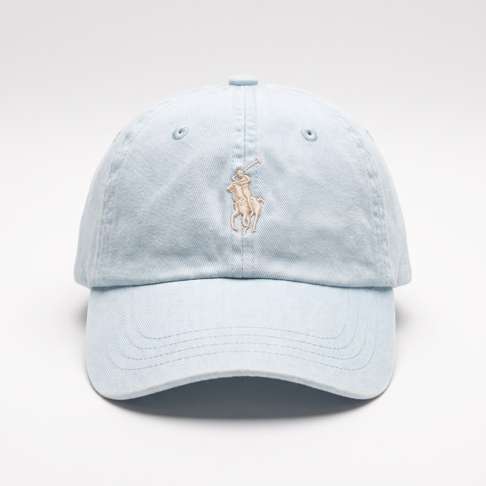Boné Polo RL Classic - Azul Claro Small Pony Dourado