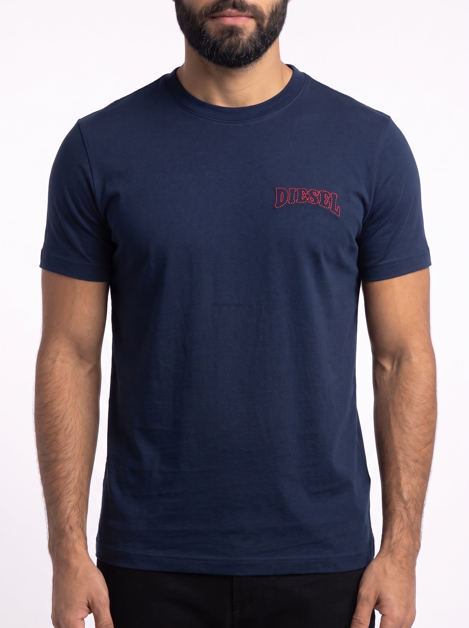 Camiseta DSL Outline Stitch Logo - Azul Marinho