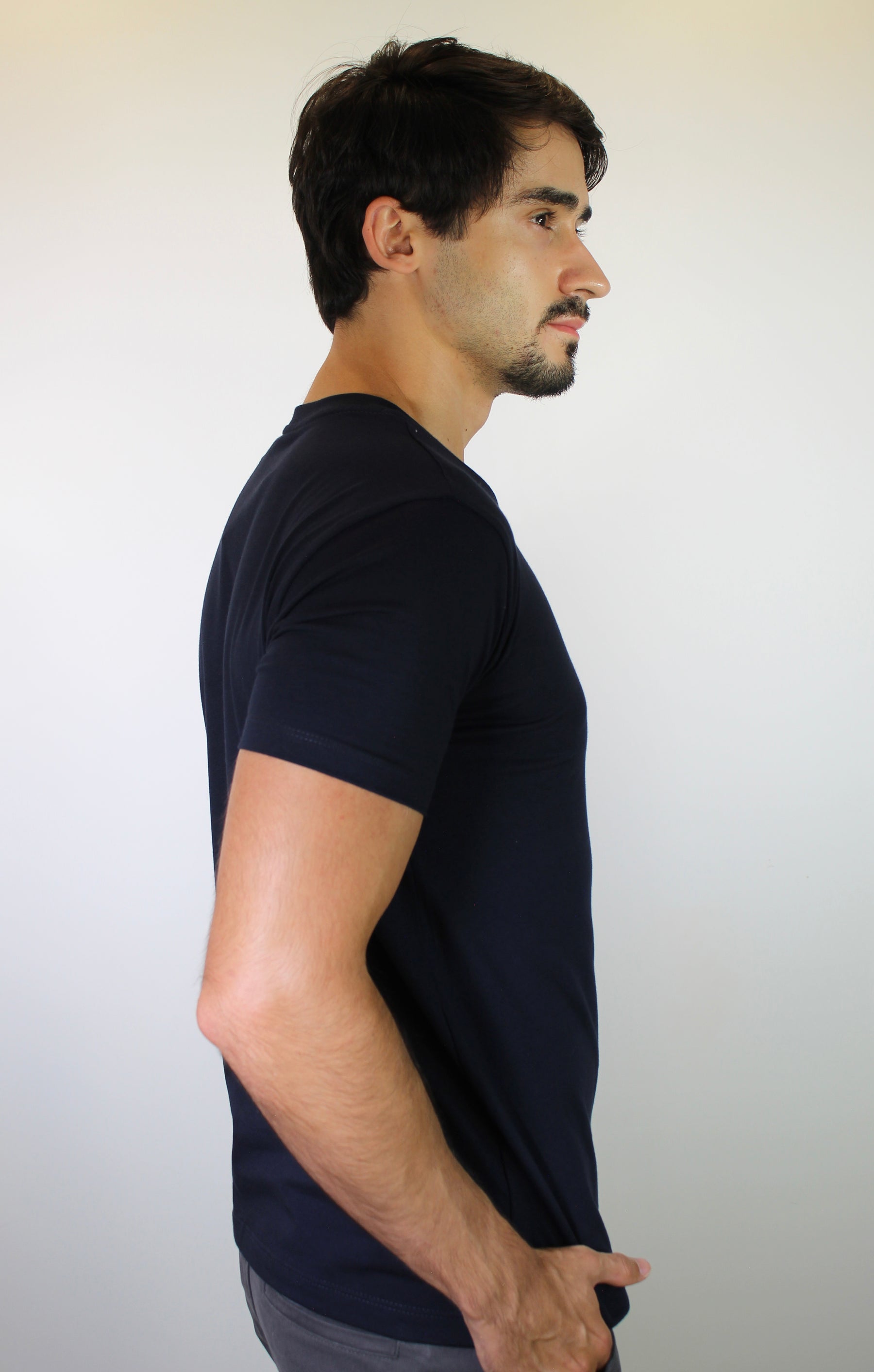 Camiseta AX Signature Logo - Azul Marinho