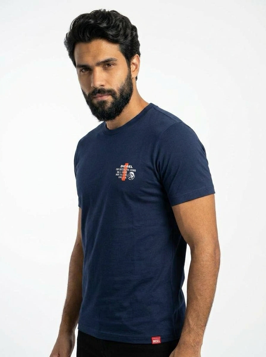 Camiseta DSL Factory Label - Azul Marinho