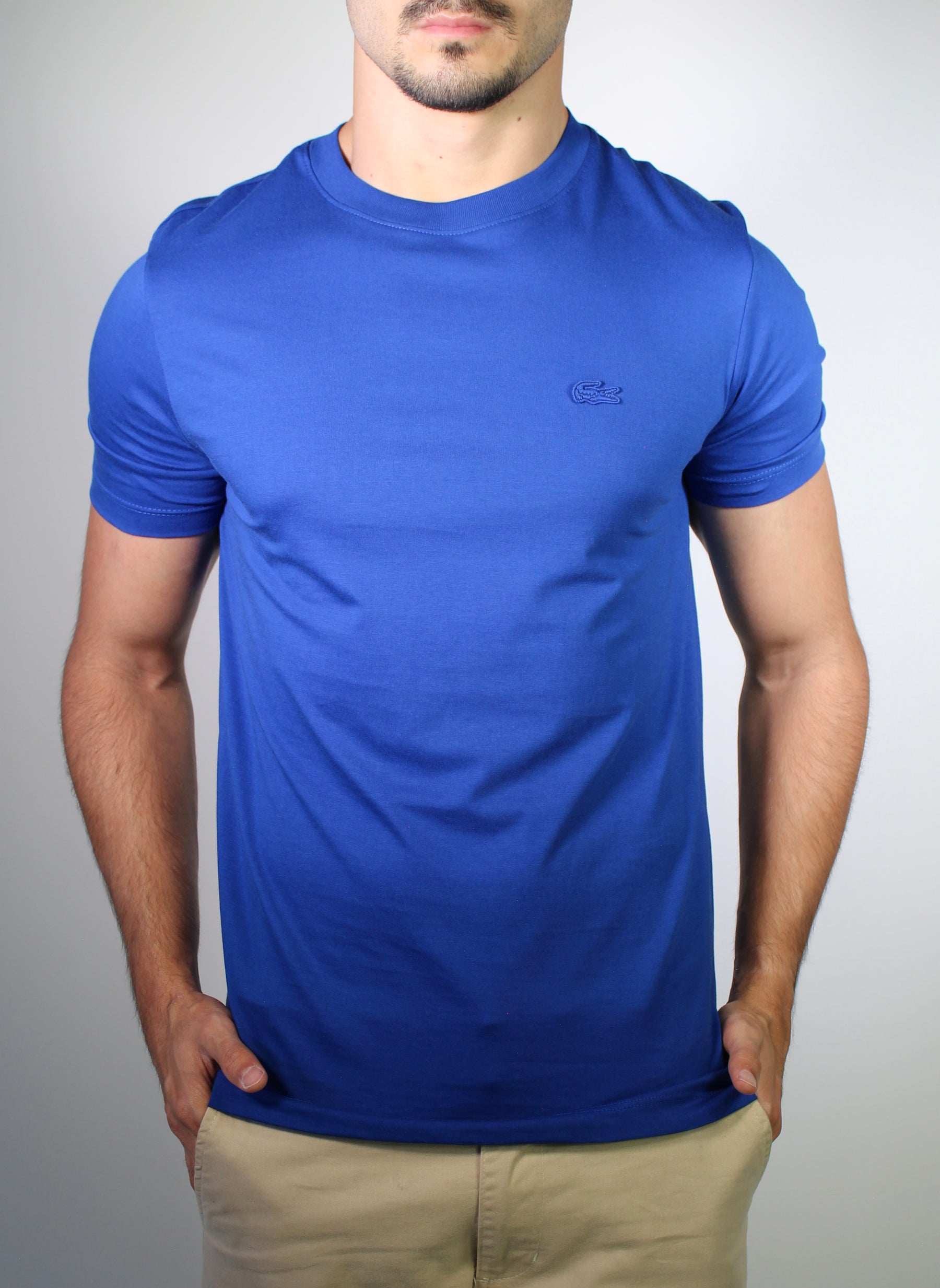 Camiseta LCT Monochrome Croc - Azul Royal