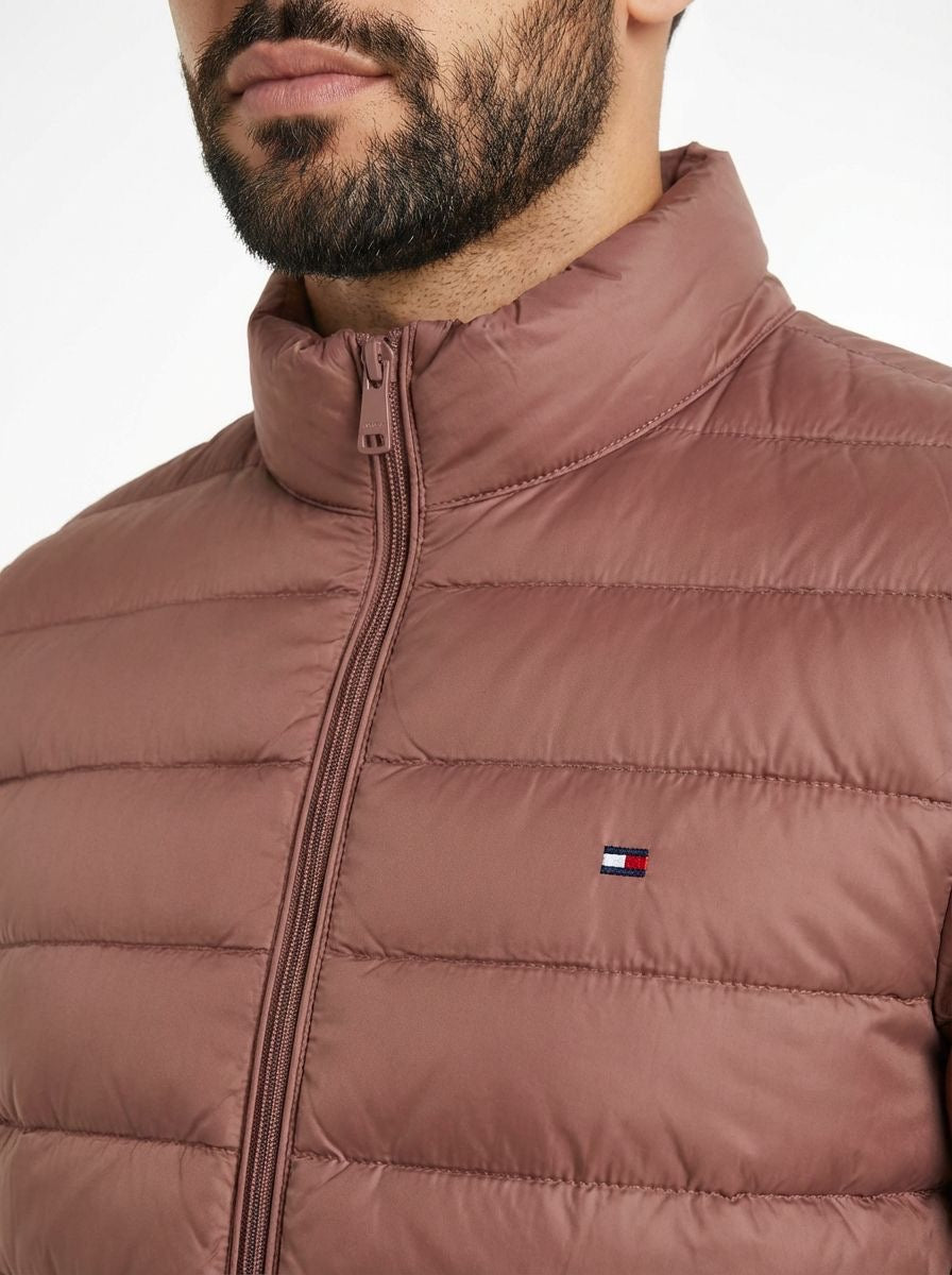 Jaqueta Puffer TH Cold Weather - Marrom