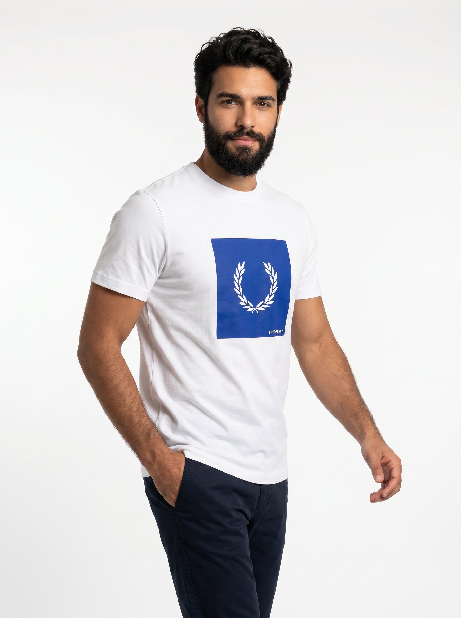 Camiseta FP Color Block - Branca