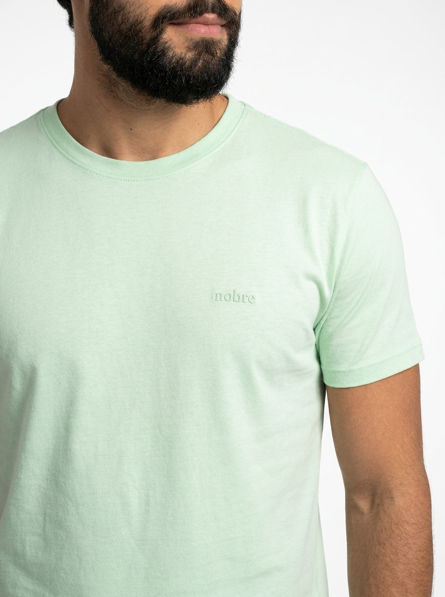Camiseta Masculina Nobre Men - Verde Menta