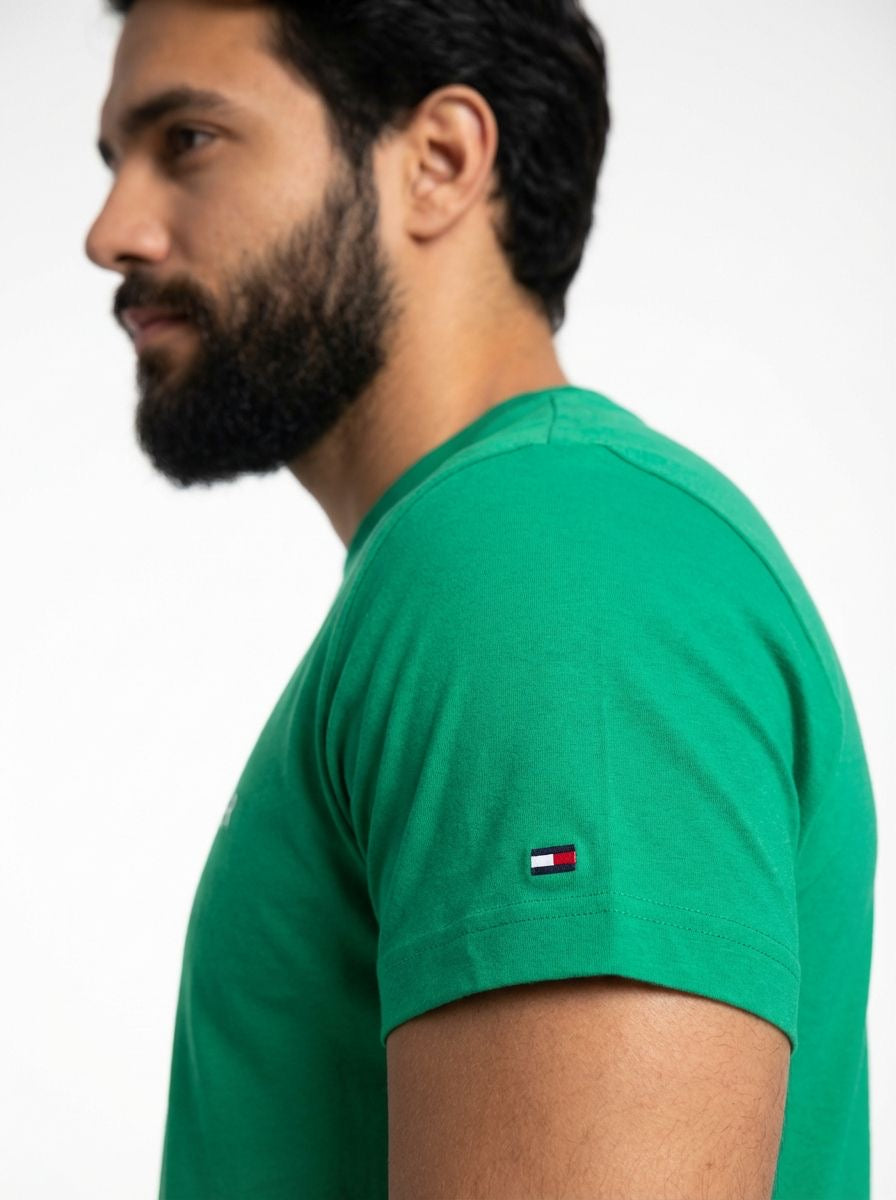 Camiseta TH Grid Flag Urban Concept - Verde Bandeira