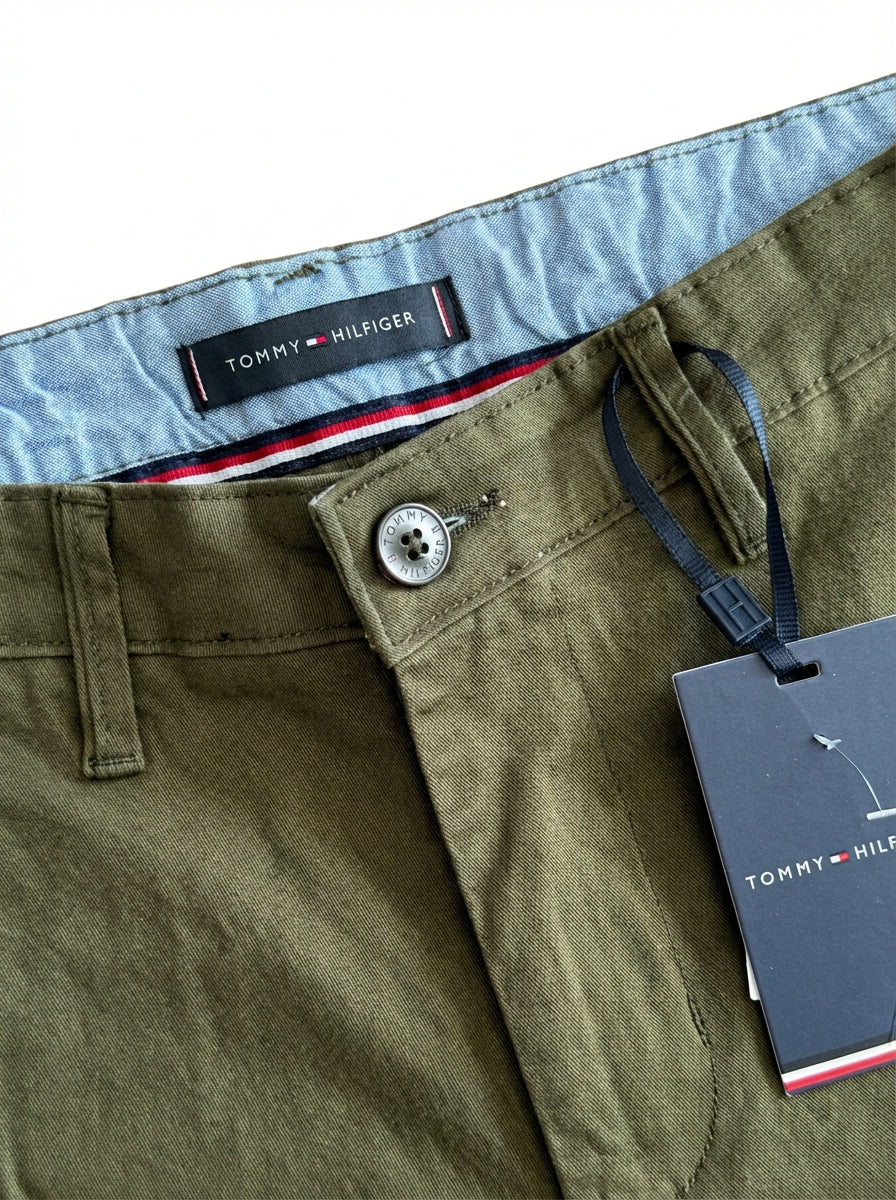 Calça Sarja TH Essential Fit - Verde Musgo