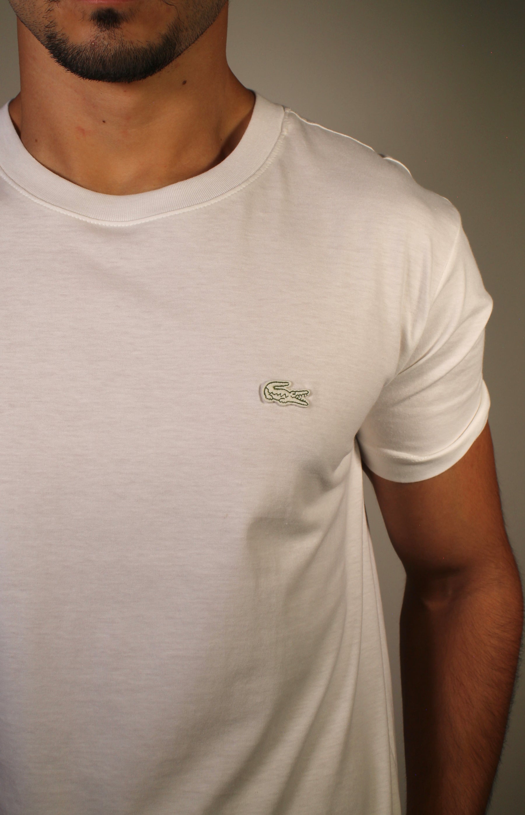 Camiseta LCT Monochrome Croc - Off White