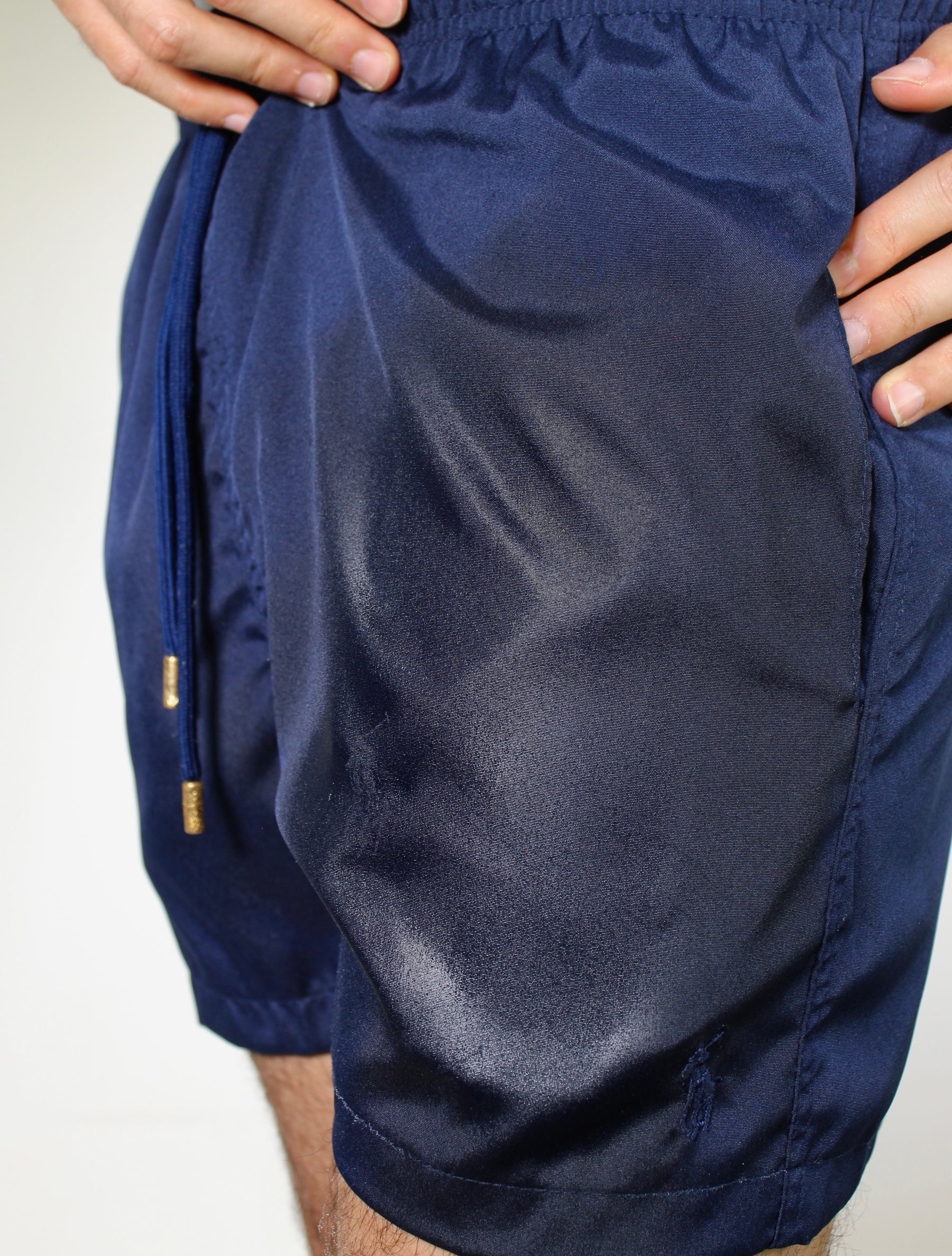 Short Beach Praia RL Hidden Wave - Azul Marinho