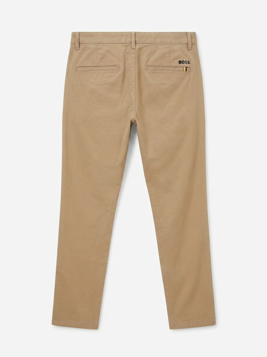 Calça Sarja Boss Prestige - Cáqui