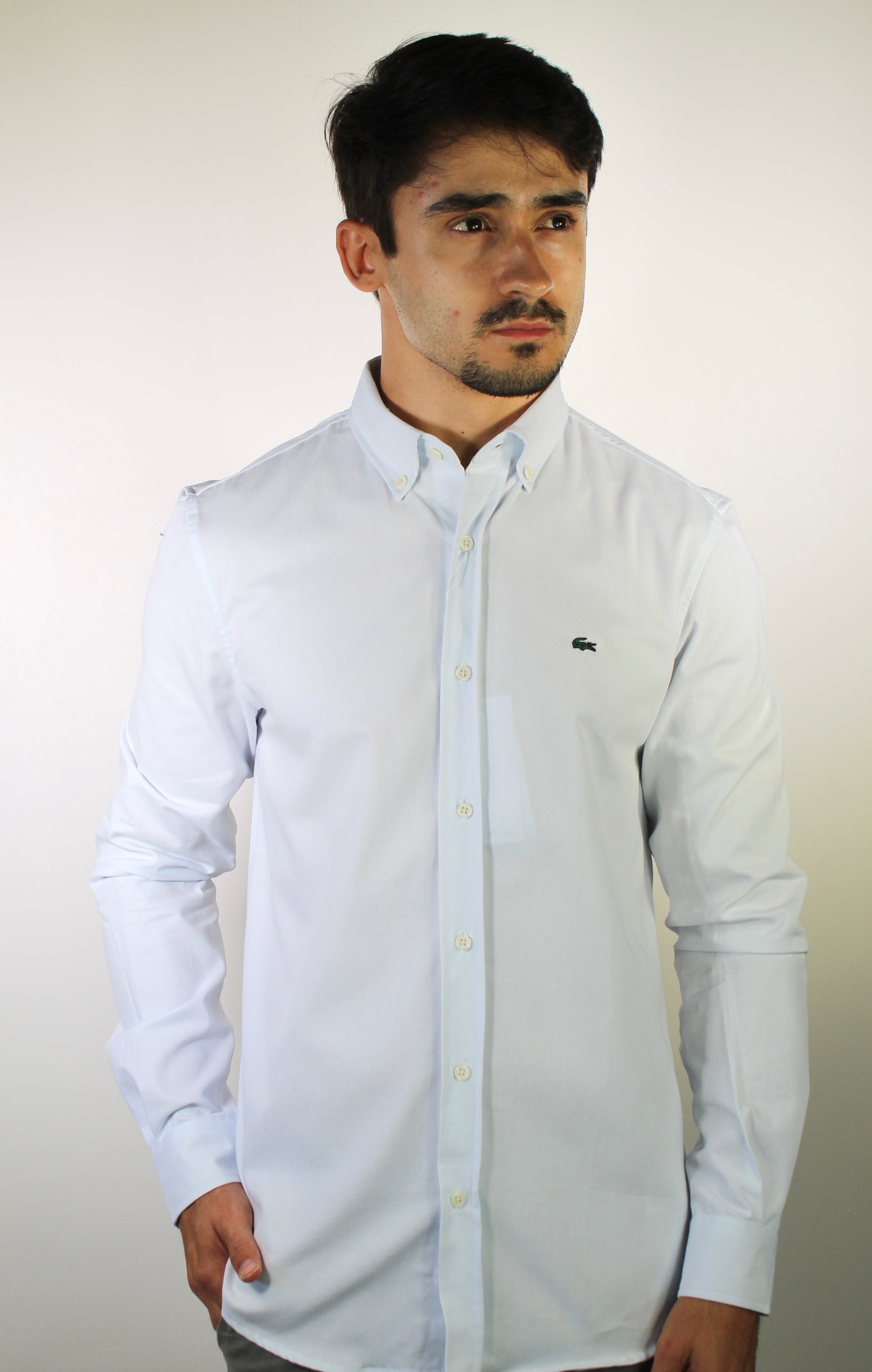 Camisa Social LCT Signature Manga Longa - Branca