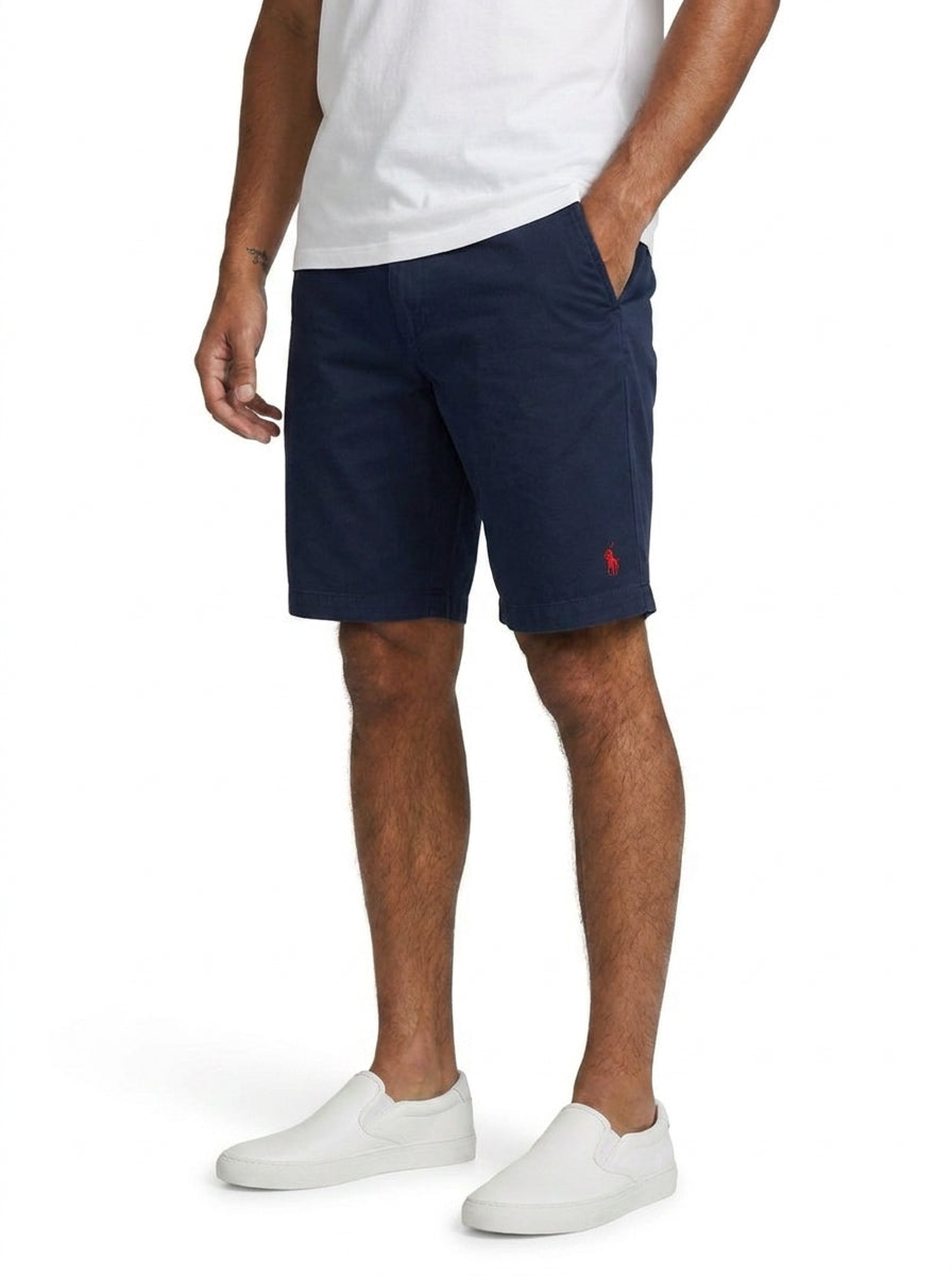 Bermuda Masculina Sarja RL - Azul Marinho