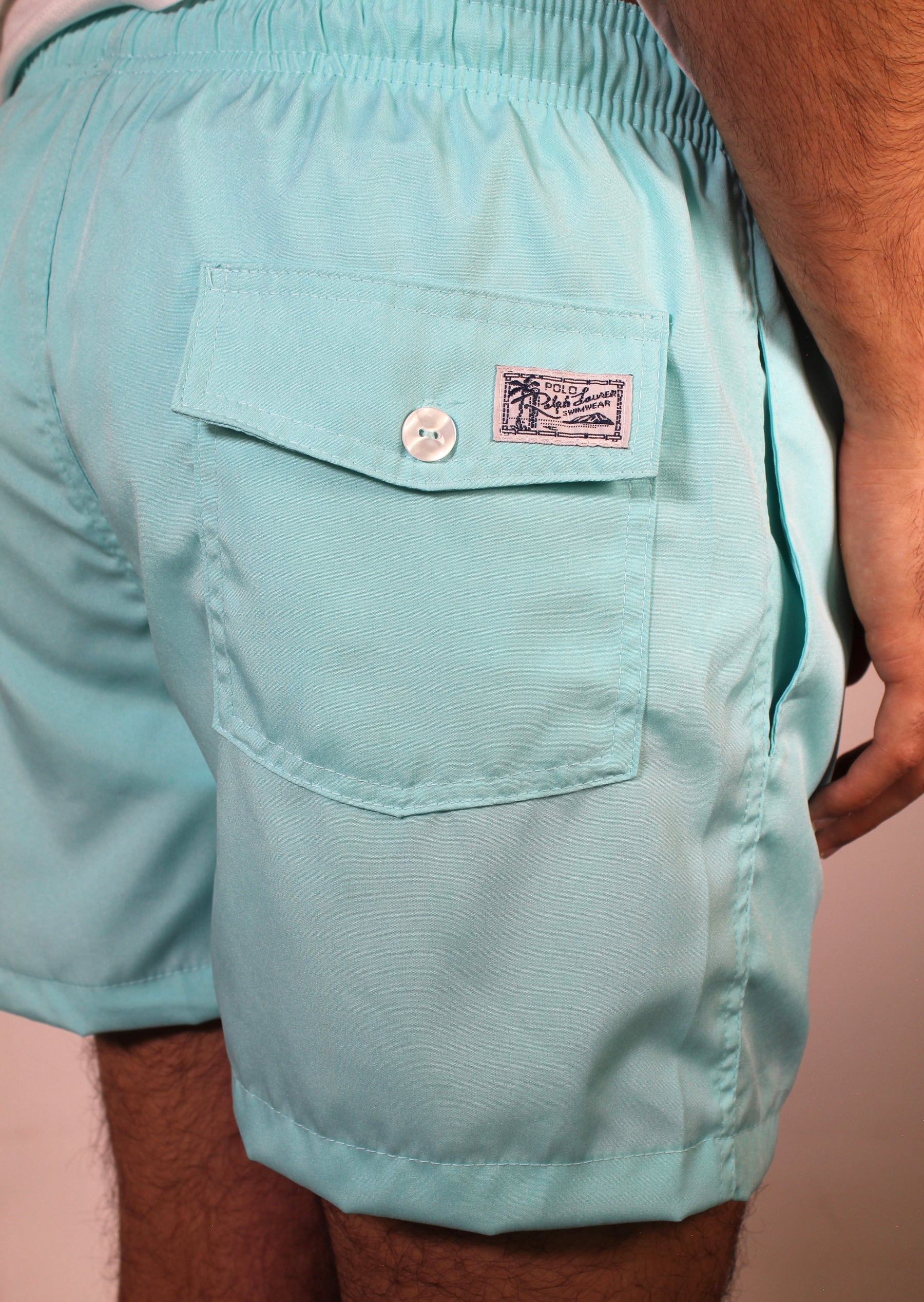 Short Beach Praia RL Hidden Wave - Verde Água