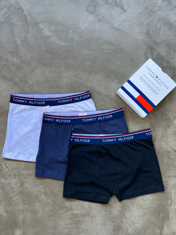 KIT 03 Cuecas Tommy Hilfiger Pack Trunk