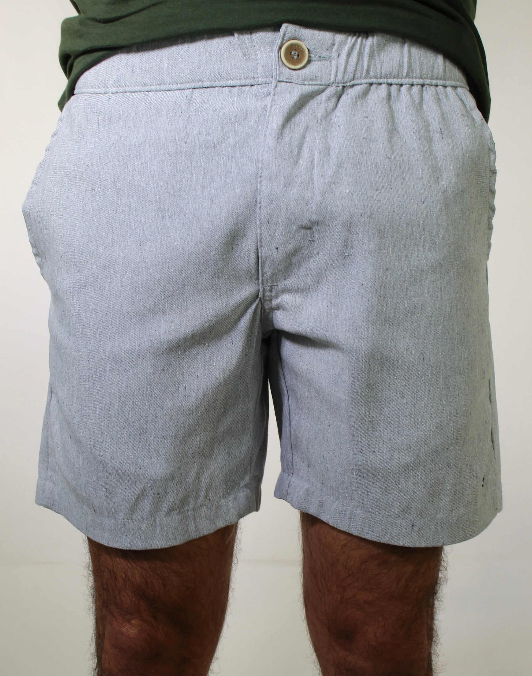 Bermuda em Linho TH - Cinza