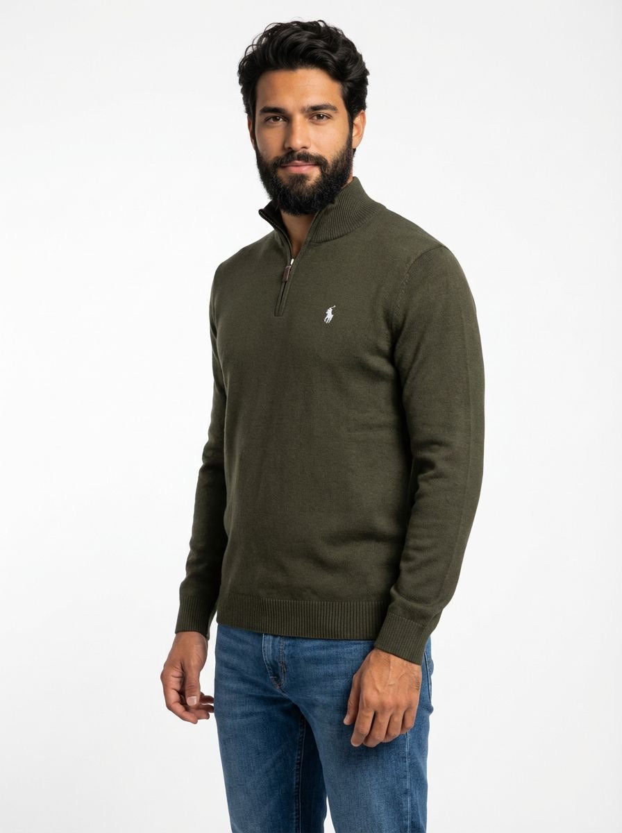 Suéter RL Timeless Knit - Verde Army
