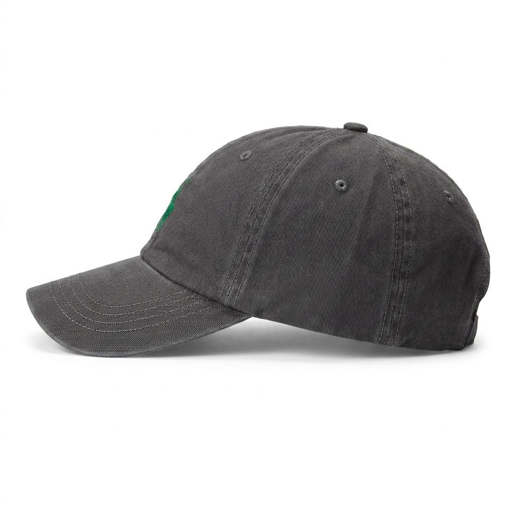 Boné Polo RL Classic - Chumbo Small Pony Verde