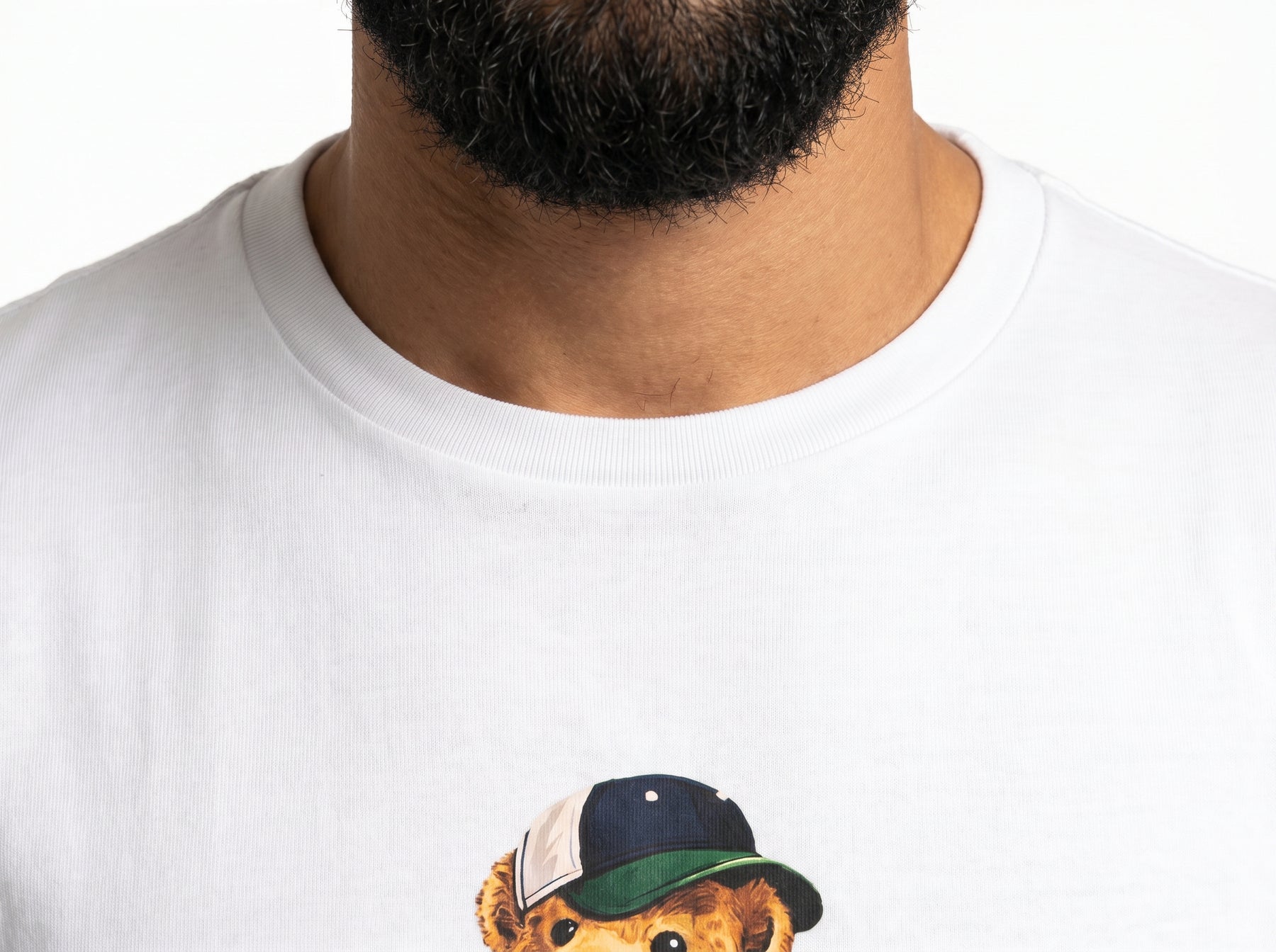 Camiseta RL Iconic Bear Golf Club - Branca
